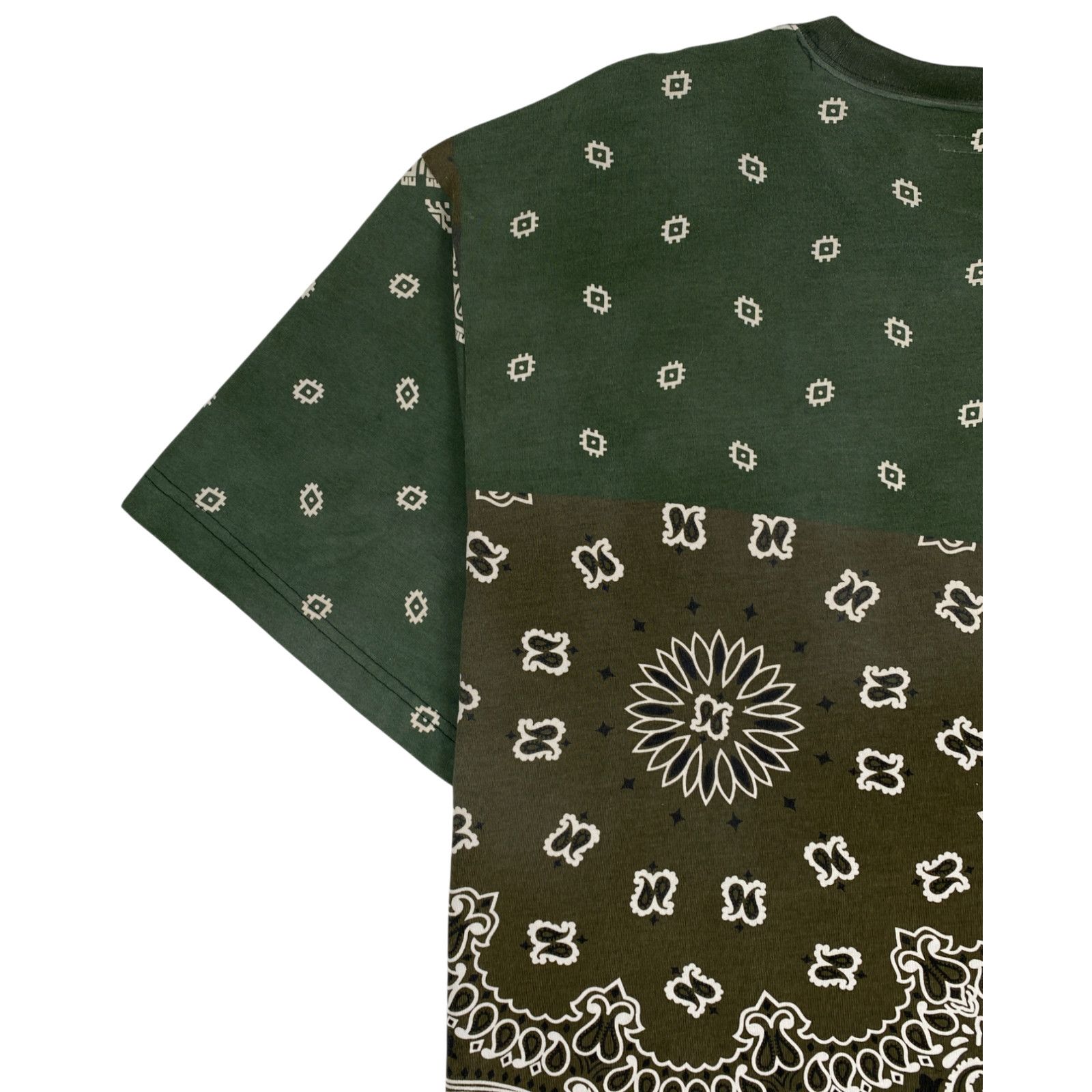 Kapital Kapital Green Paisley Print Tee Size US L / EU 52-54 / 3 - 3 Thumbnail