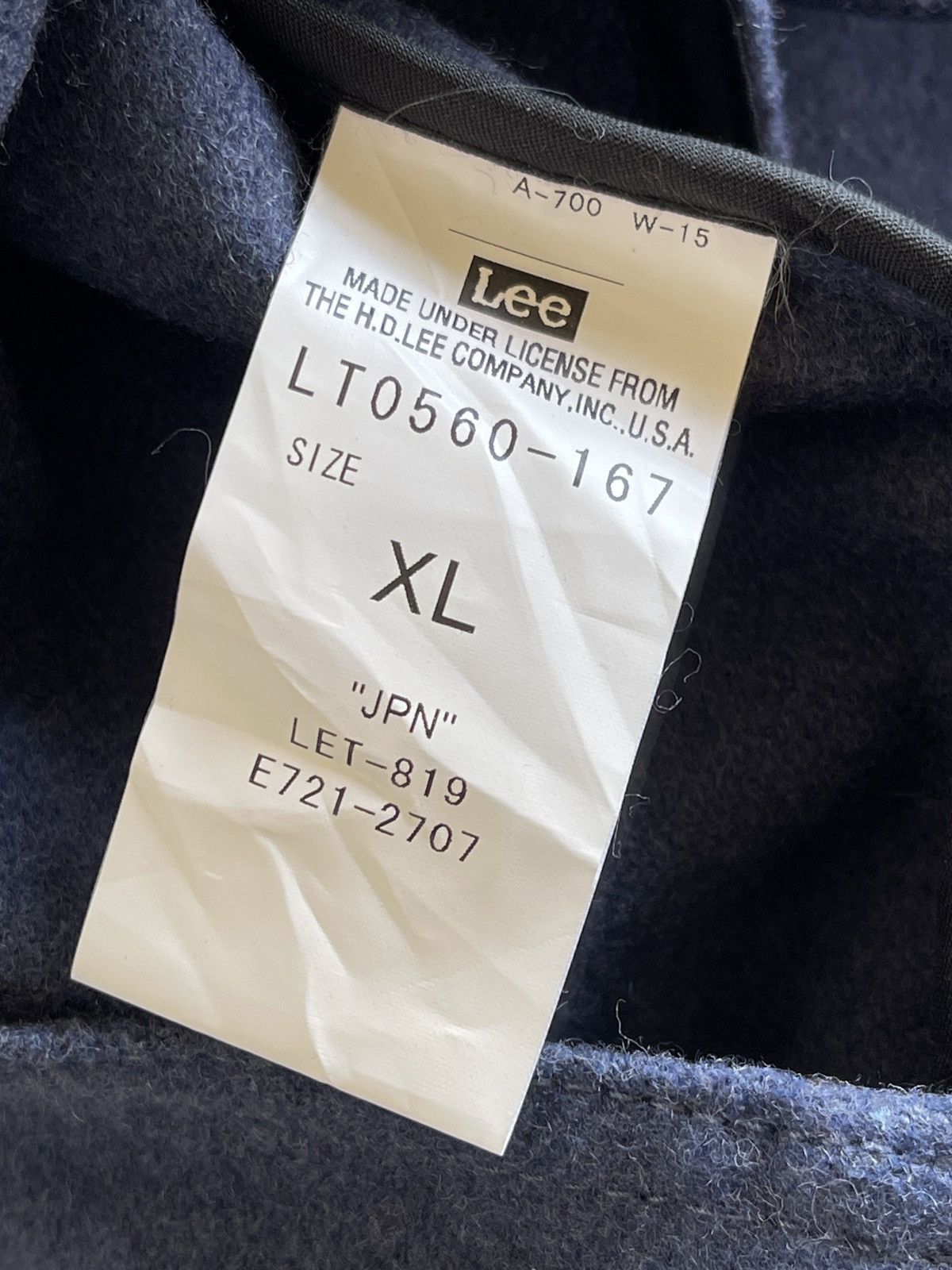 Lee Vintage Lee Wool CPO Shirt Jacket Size US L / EU 52-54 / 3 - 11 Thumbnail