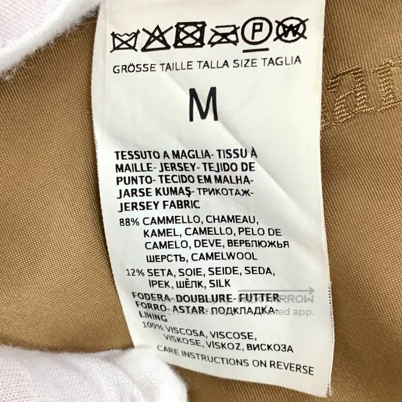 Max Mara Max Mara Dark Brown Camel Hair Lapel Double Breasted Long Size M / US 6-8 / IT 42-44 - 6 Thumbnail