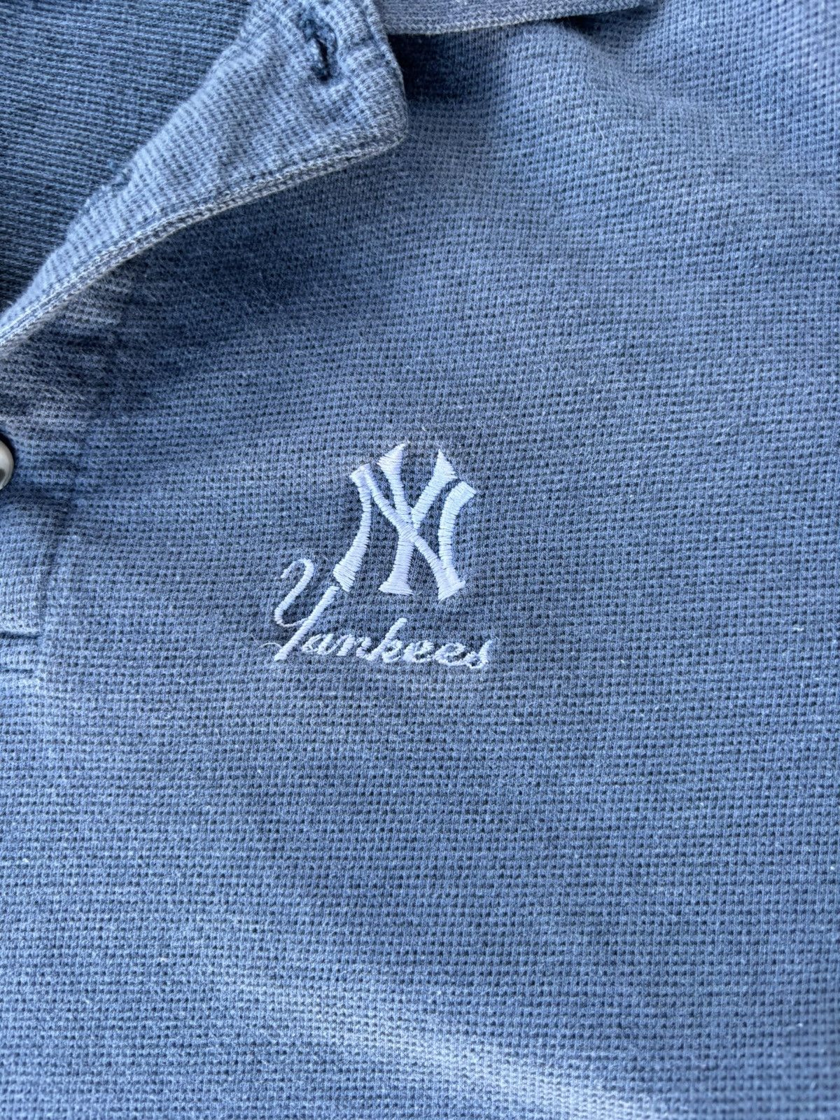 New York Yankees × Vintage New York Yankees embroidered polo 1990s Size US M / EU 48-50 / 2 - 3 Thumbnail