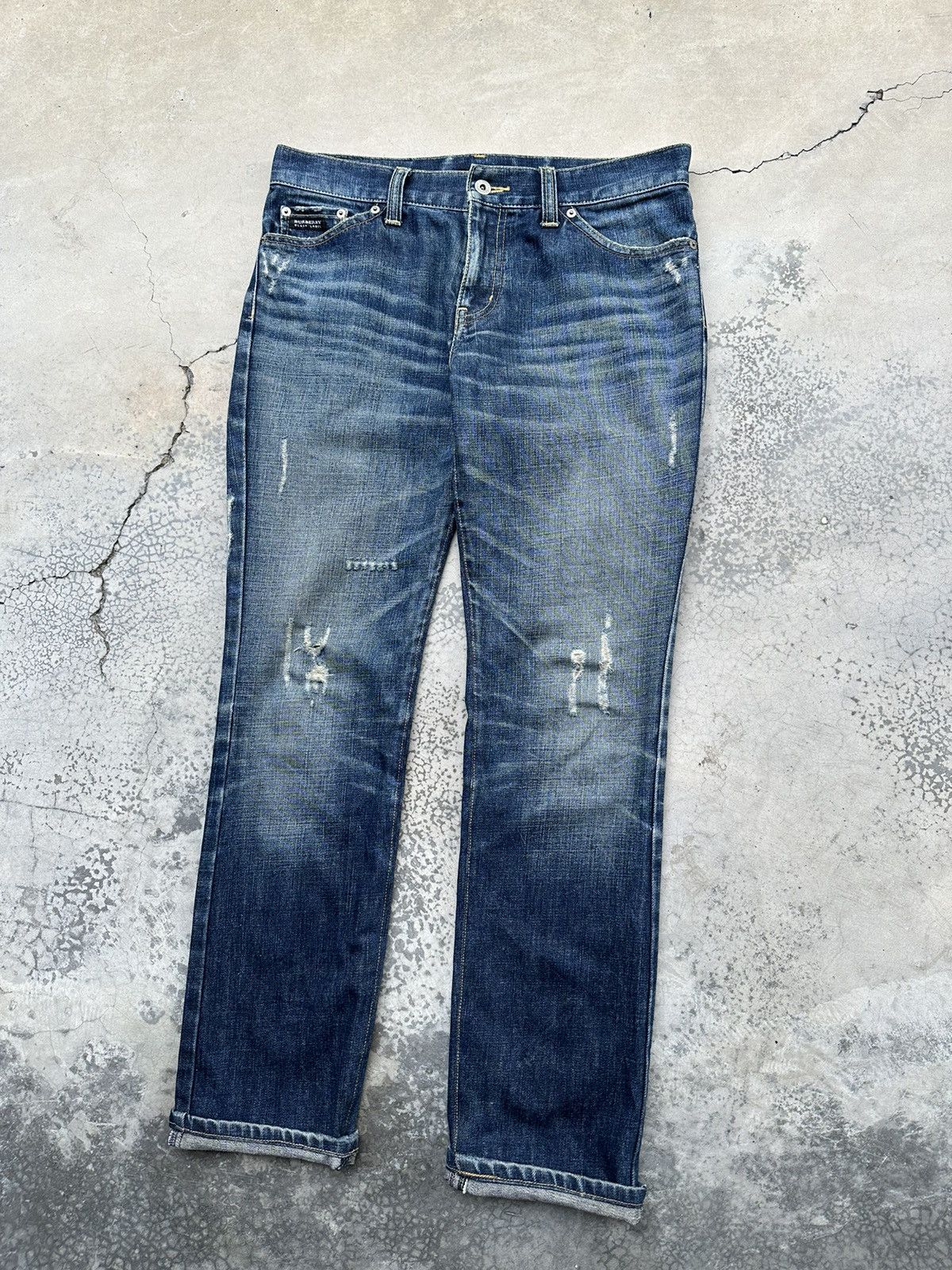 Burberry 👹Burberry Black Label Straight Cut Denim Size US 30 / EU 46 - 4 Thumbnail