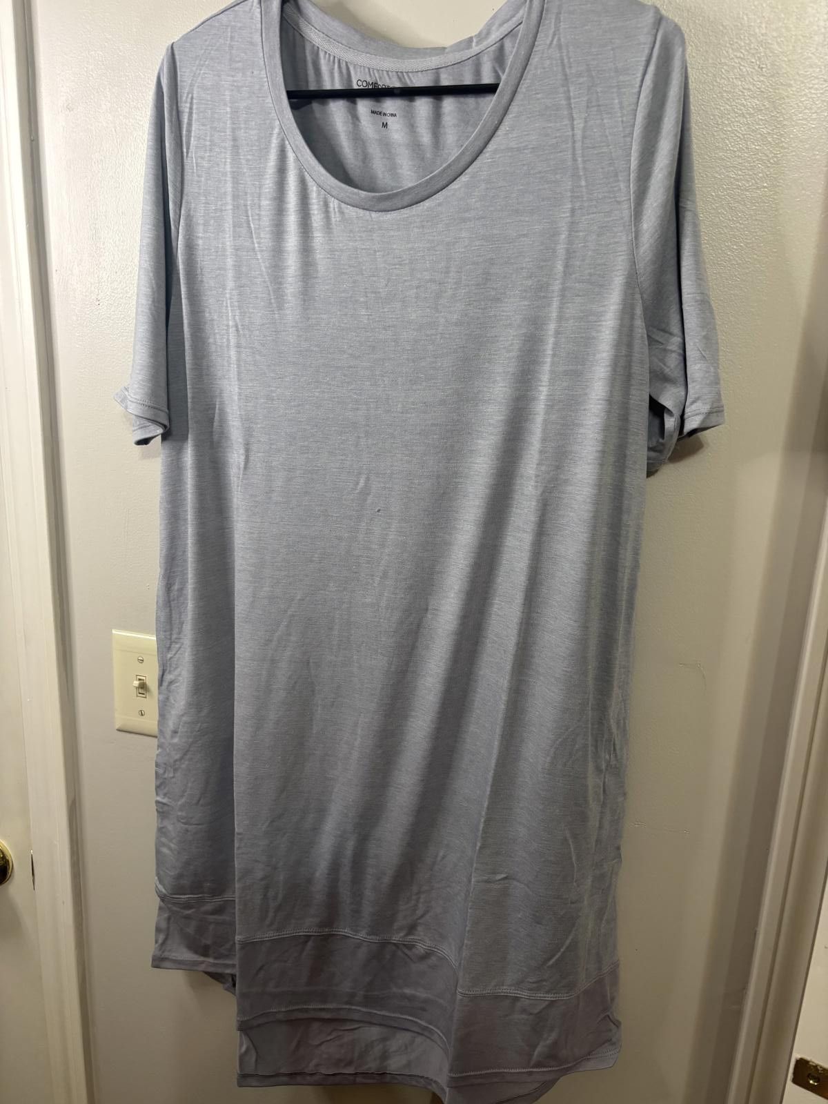 Designer ComfortCode by Cuddl Duds Short Sleeve Dress - Med Size M / US 6-8 / IT 42-44 - 1 Thumbnail