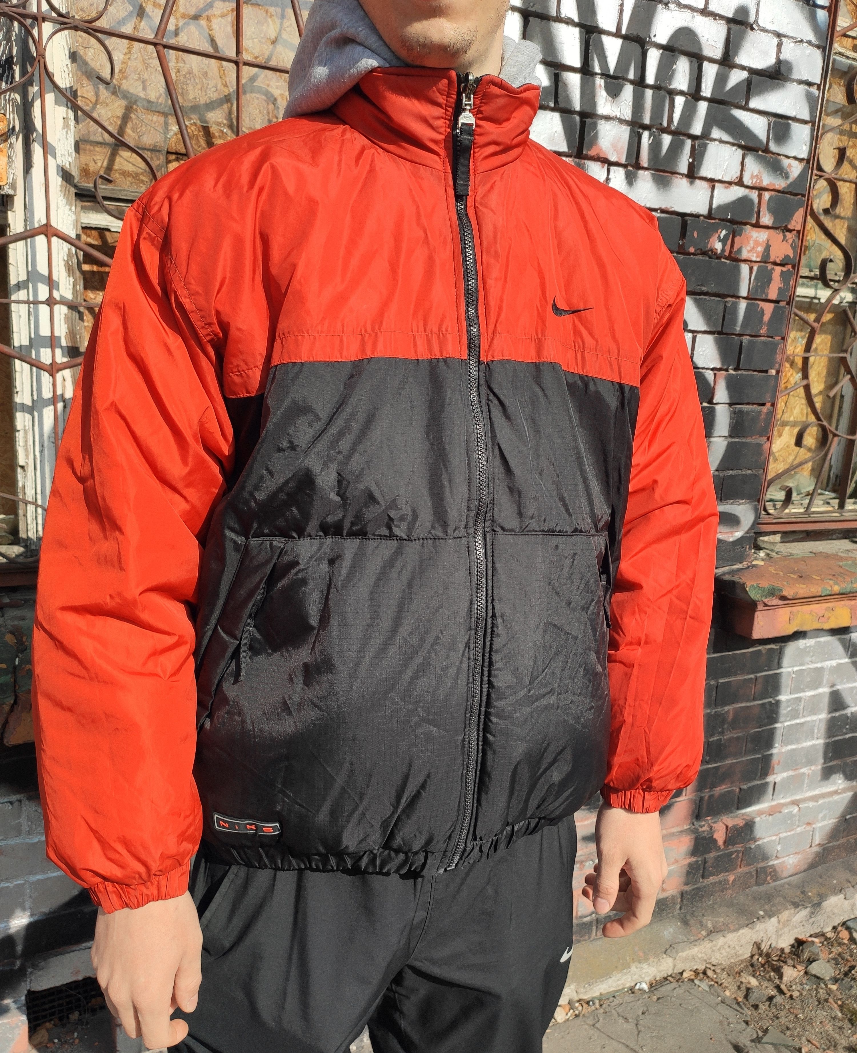 Nike × Vintage Nike Reversible Vintage Down Jacket Size US M / EU 48-50 / 2 - 12 Thumbnail