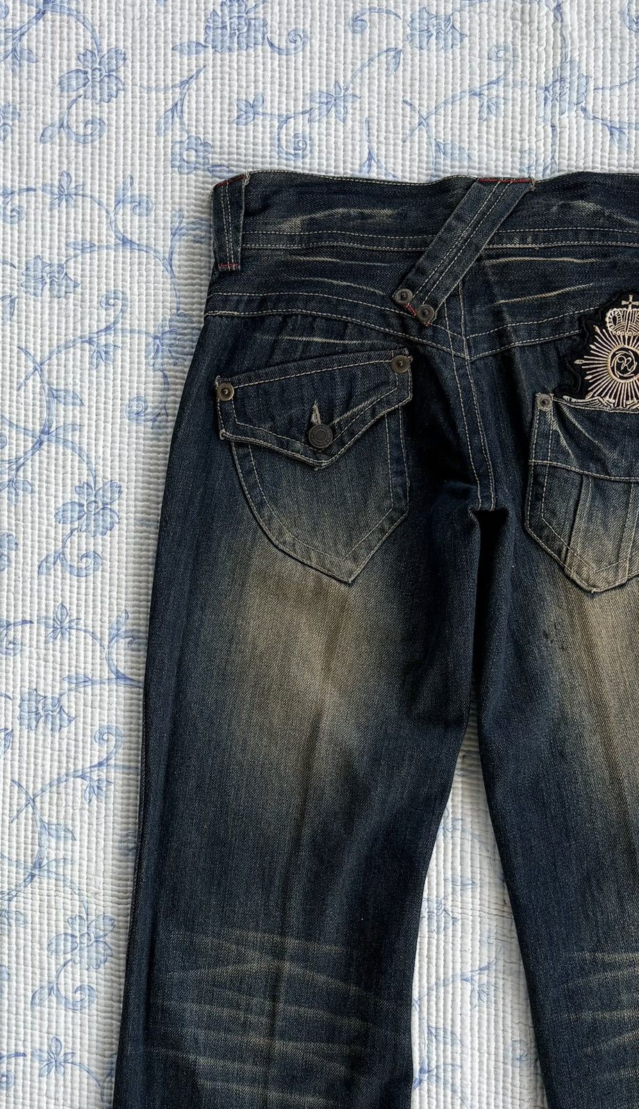 Japanese Brand Japanese Richer Glamour Streetwear Jeans Flared Denim Size US 28 / EU 44 - 10 Thumbnail