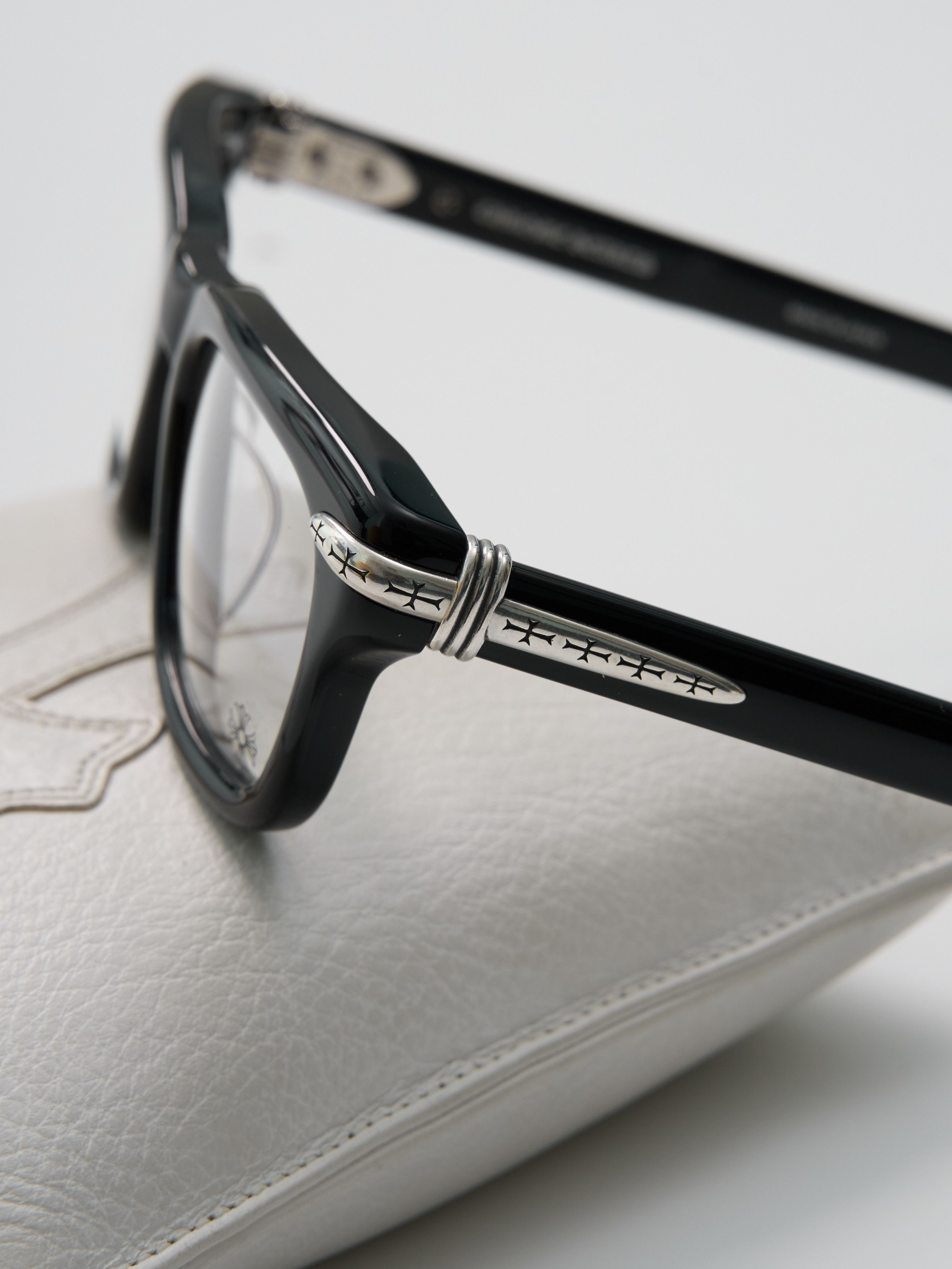 Chrome Hearts CHROME HEARTS TRYPOLEAGAIN BLACK Size ONE SIZE - 4 Thumbnail