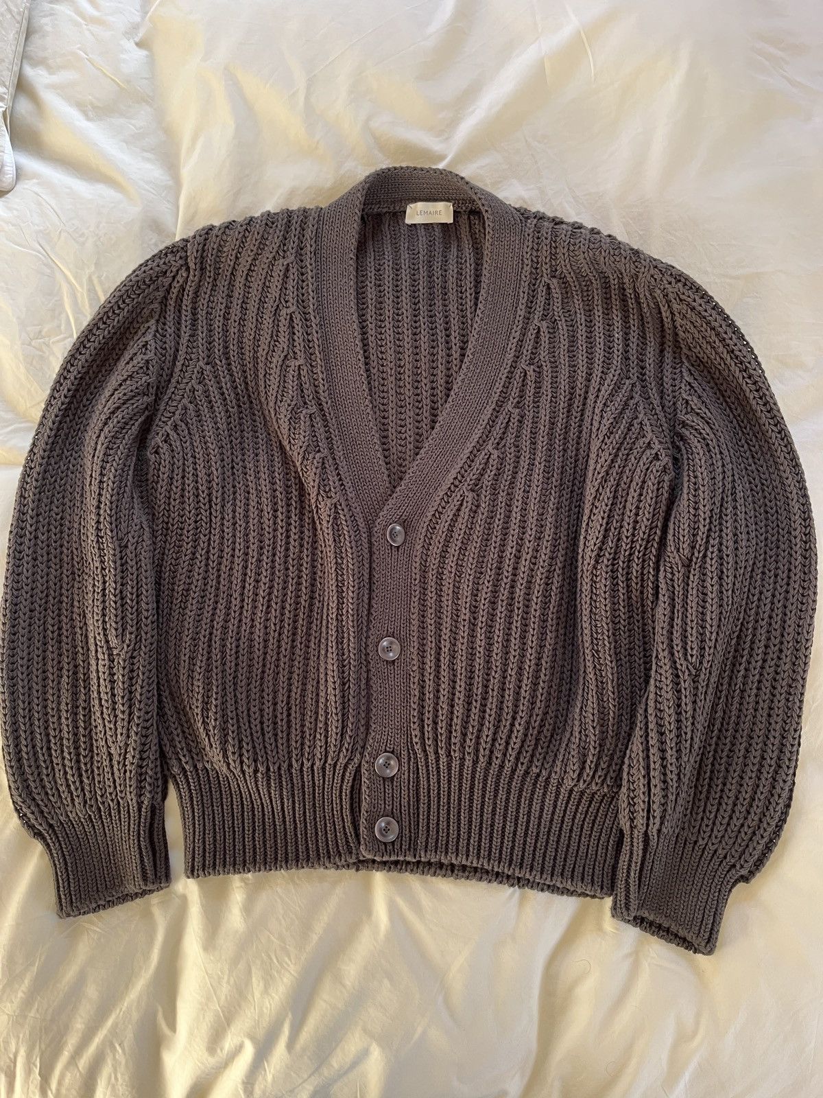 Lemaire Chunky cardigan | Grailed Lemaire Chunky cardigan | Grailed