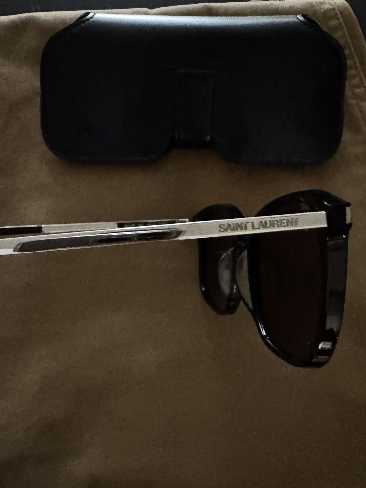 Saint Laurent Paris Saint Laurent Paris SL111 / F001 black/Silver Size ONE SIZE - 12 Thumbnail