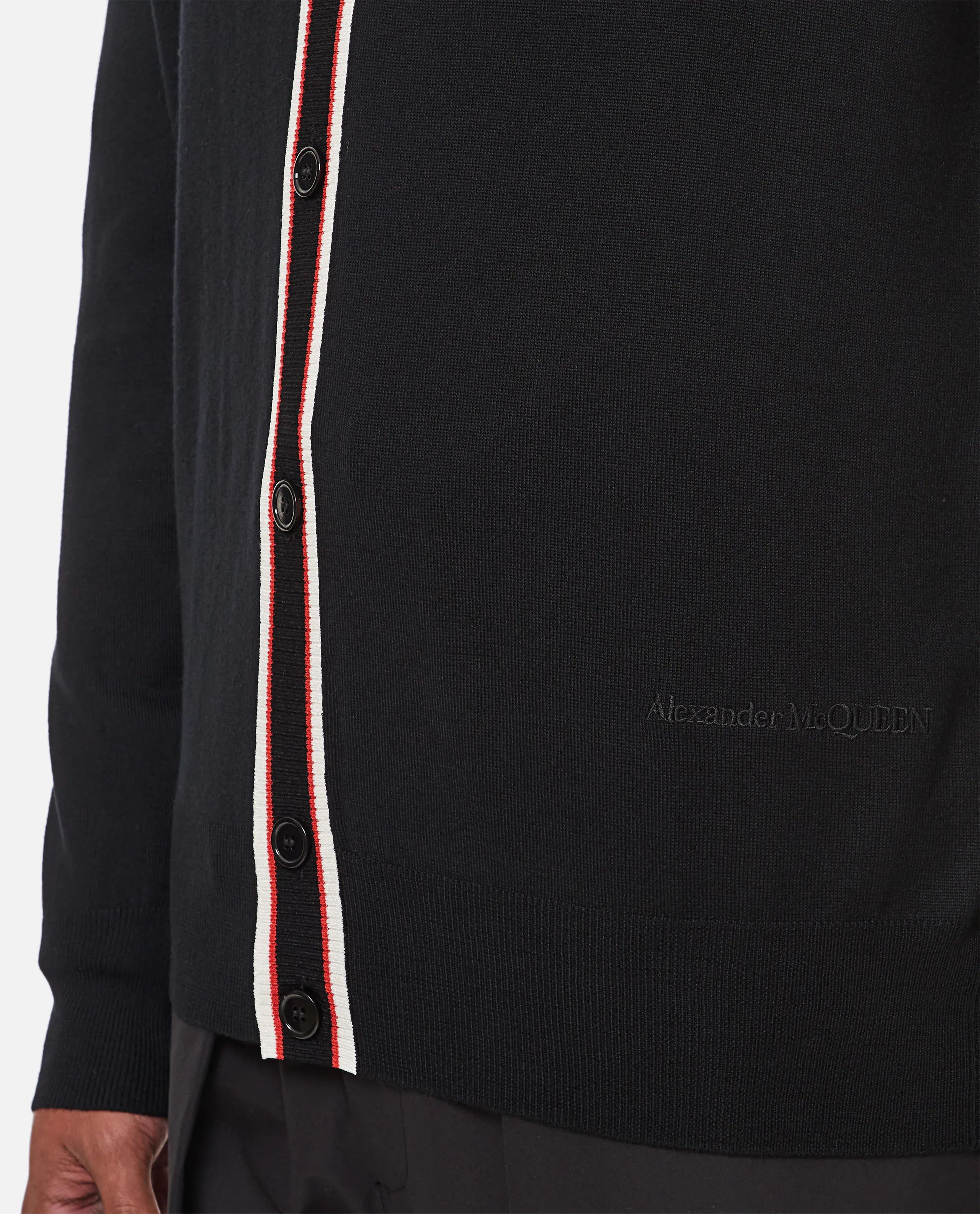 Alexander McQueen o1y1024 Cardigan In Black Size US L / EU 52-54 / 3 - 4 Thumbnail