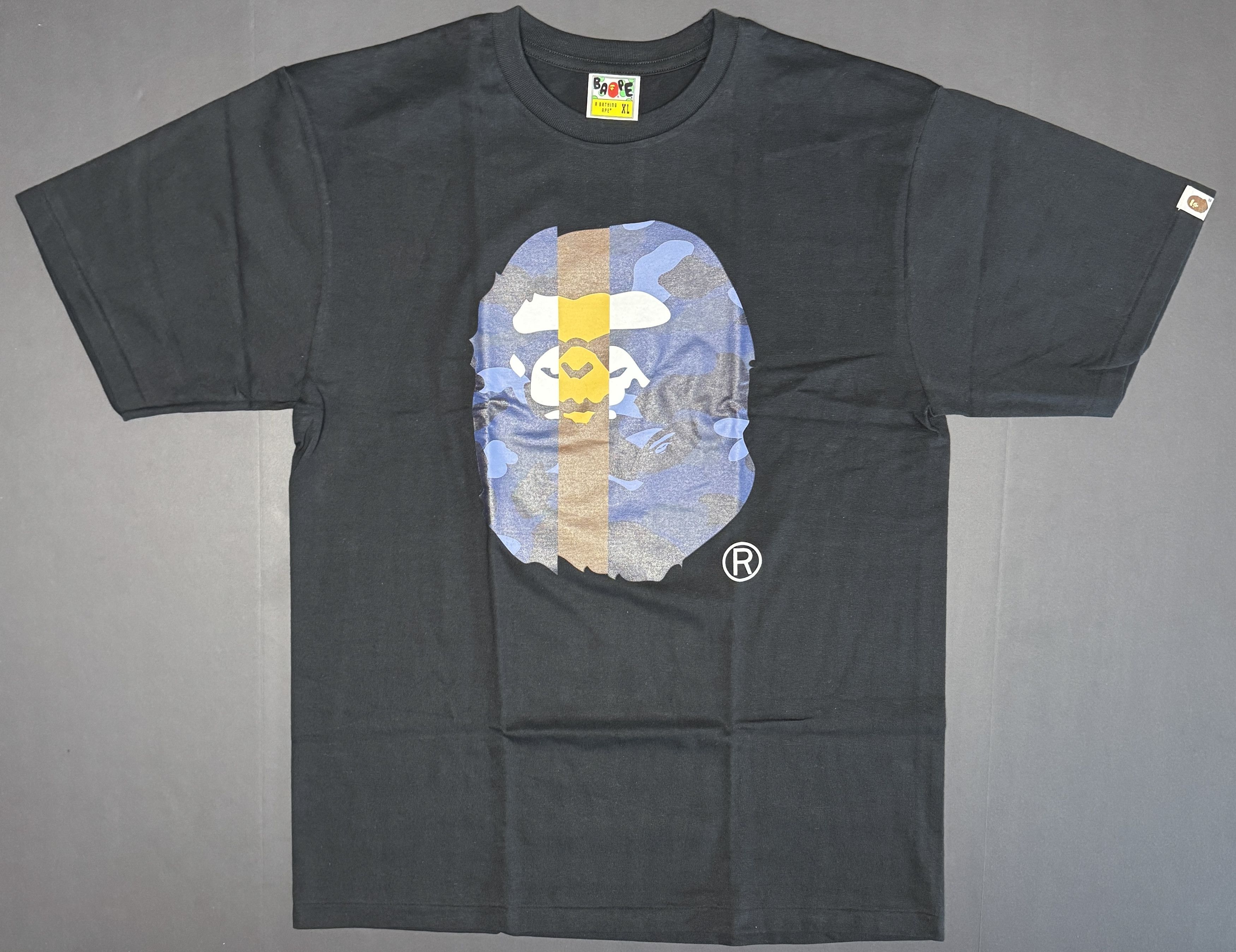 Bape BAPE Color Camo Transform Big Ape Head Tee Size US XL / EU 56 / 4 - 1 Thumbnail