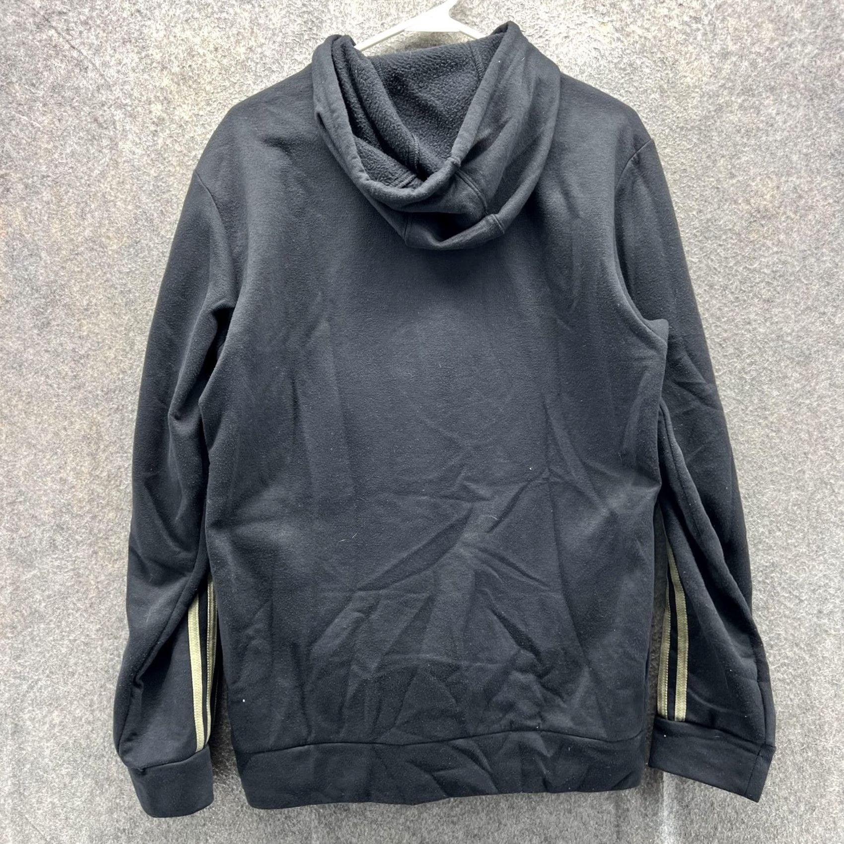Adidas Adidas Hoodie Mens M Black Camo Logo 3 Stripes Fleece Pullover Sweatshirt Size US M / EU 48-50 / 2 - 2 Thumbnail