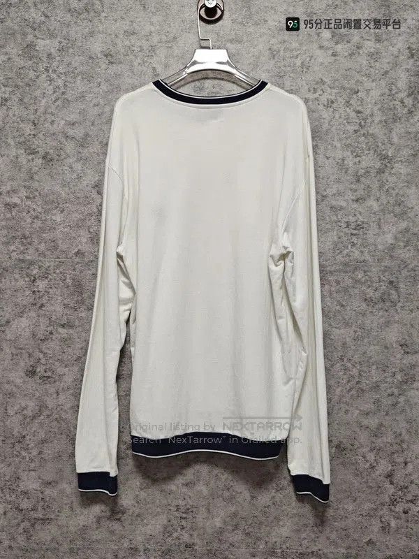 Ermenegildo Zegna Zegna Classic Logo Round Neck Long Sleeve T. Size US M / EU 48-50 / 2 - 1 Thumbnail