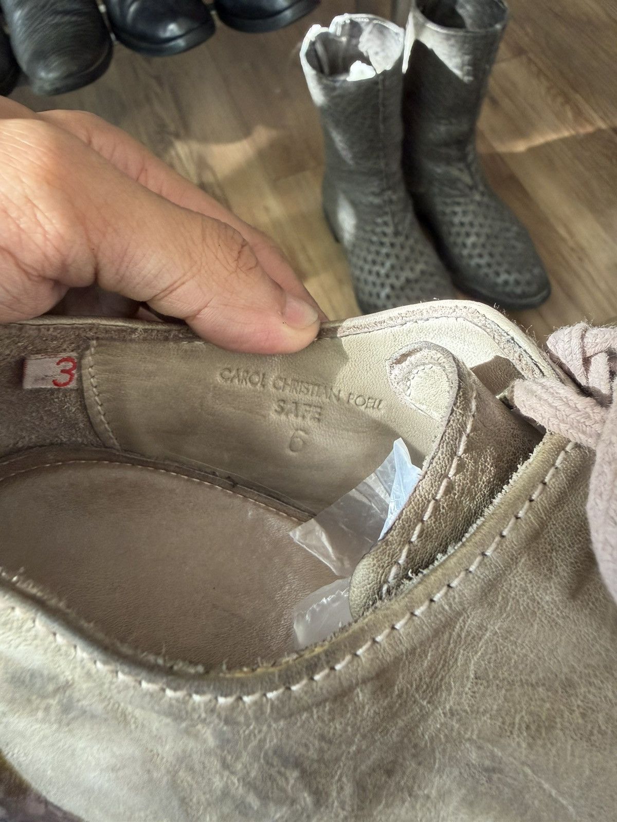Carol Christian Poell Carol Christian Poell O.D Goodyear Drip Rubber Derby Size US 9 / EU 42 - 7 Thumbnail