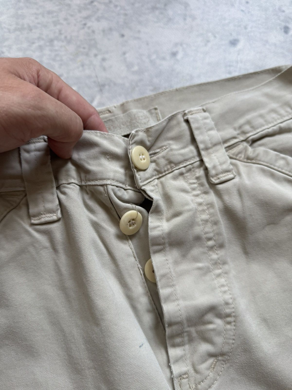 Vintage Take-two vintage cargo beige pants Size US 30 / EU 46 - 5 Thumbnail