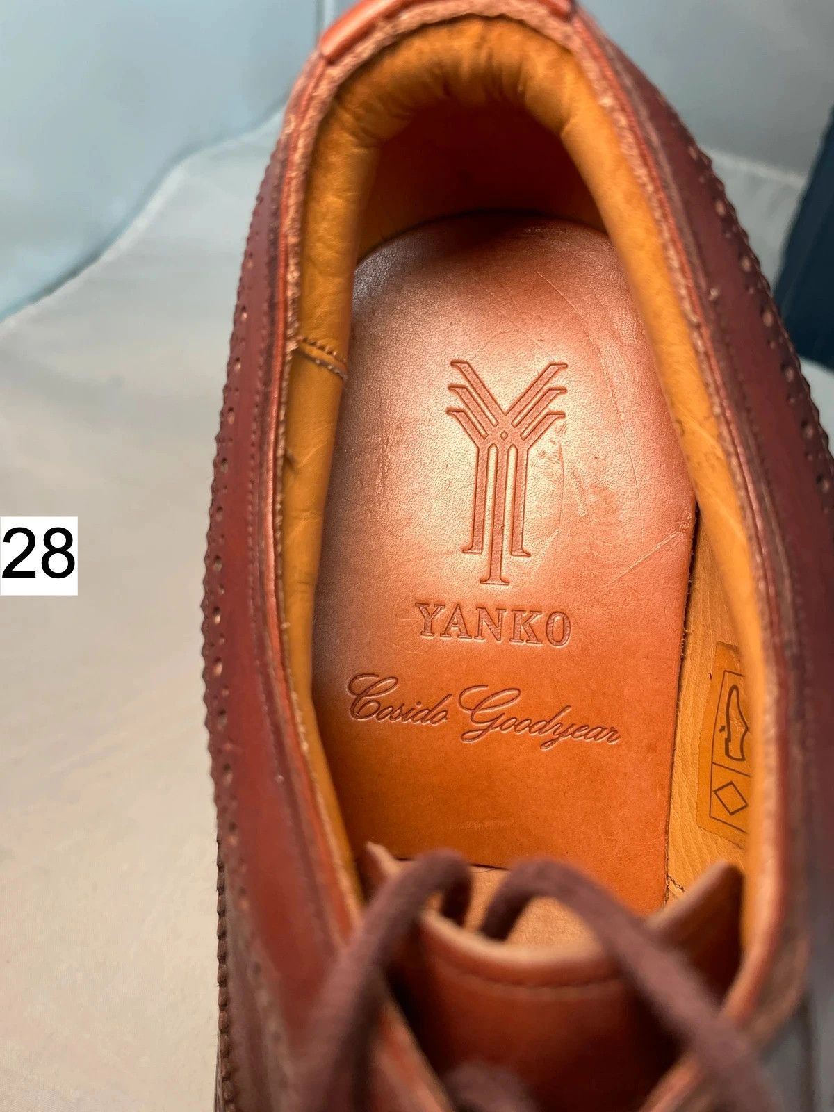 Yanko Design Yanko Formal Brown Shoes Size US 8.5 / EU 41-42 - 3 Thumbnail