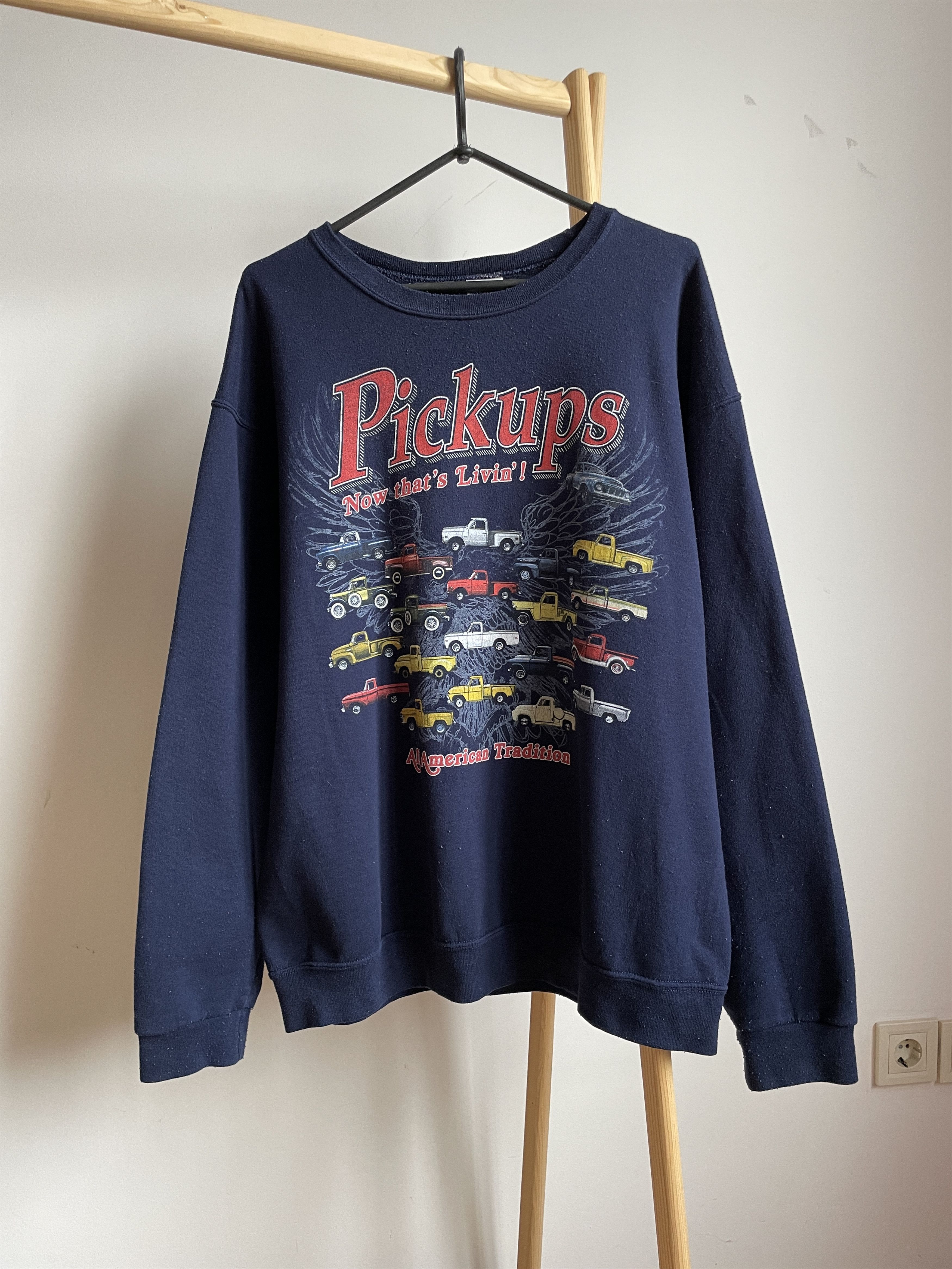 Vintage Pickups All American Tradition Vintage Sweatshirt Size XL Size US XL / EU 56 / 4 - 1 Thumbnail