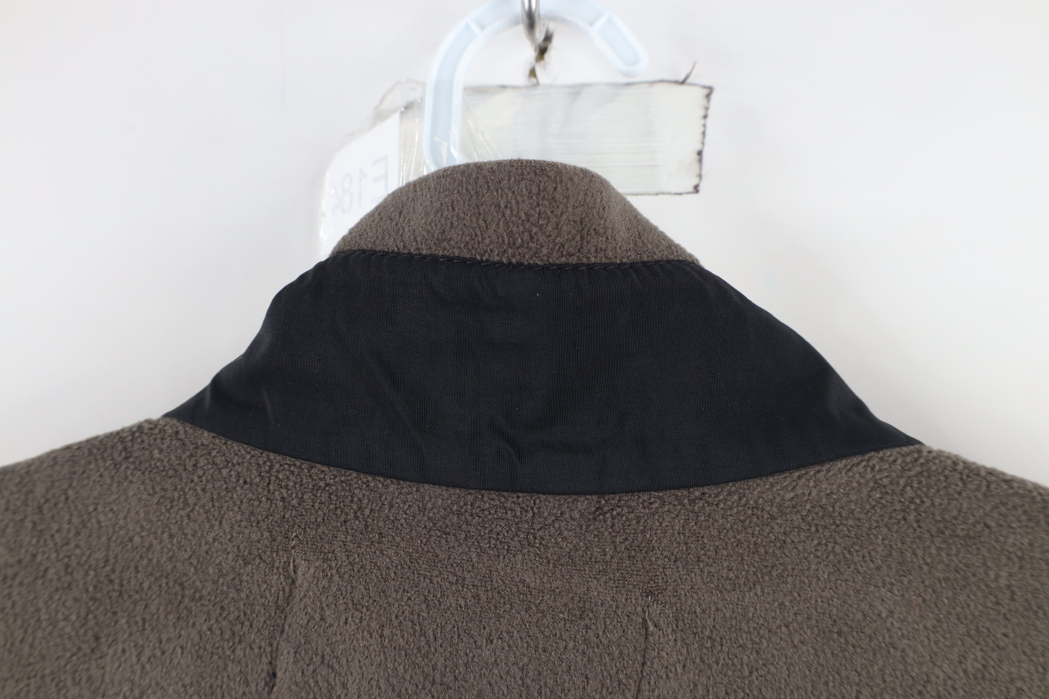 Lands' End × Vintage Vintage 90s Lands End Full Zip Fleece Vest Jacket Gray USA Size US XL / EU 56 / 4 - 10 Thumbnail