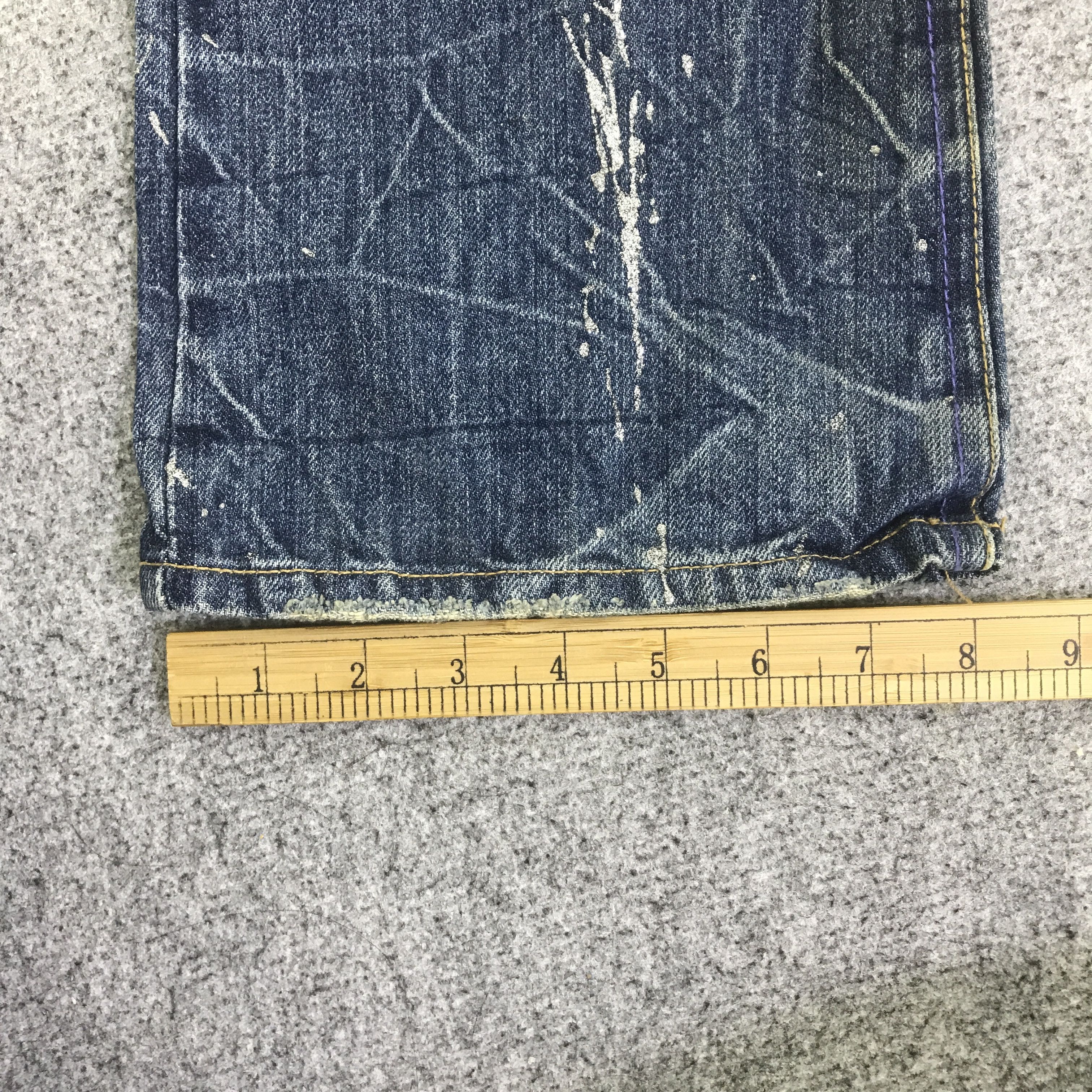 Japanese Brand FLARE MIDAS DISTRESSED BOOTCUT DENIM PANTS K130B16 Size US 29 - 8 Thumbnail