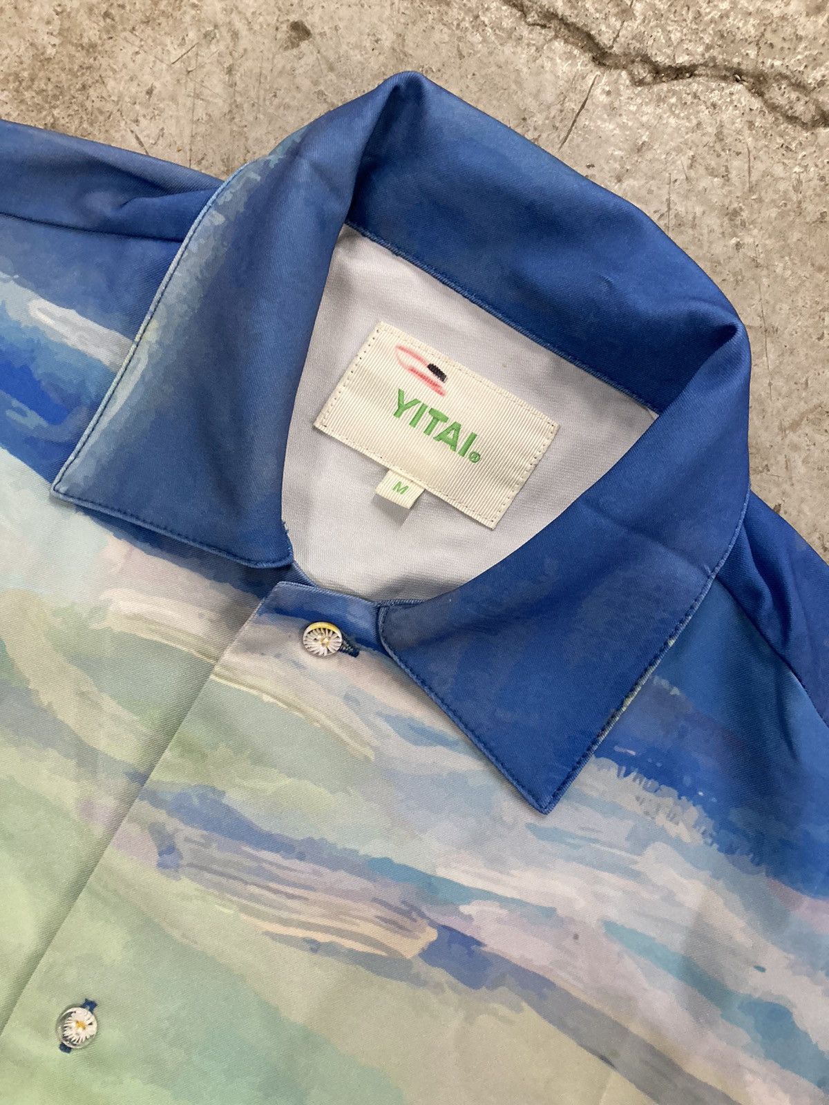 YITAI Yatai Los Angeles Designer Malibu Canyon Tencel Shirt Size M Size US M / EU 48-50 / 2 - 3 Thumbnail