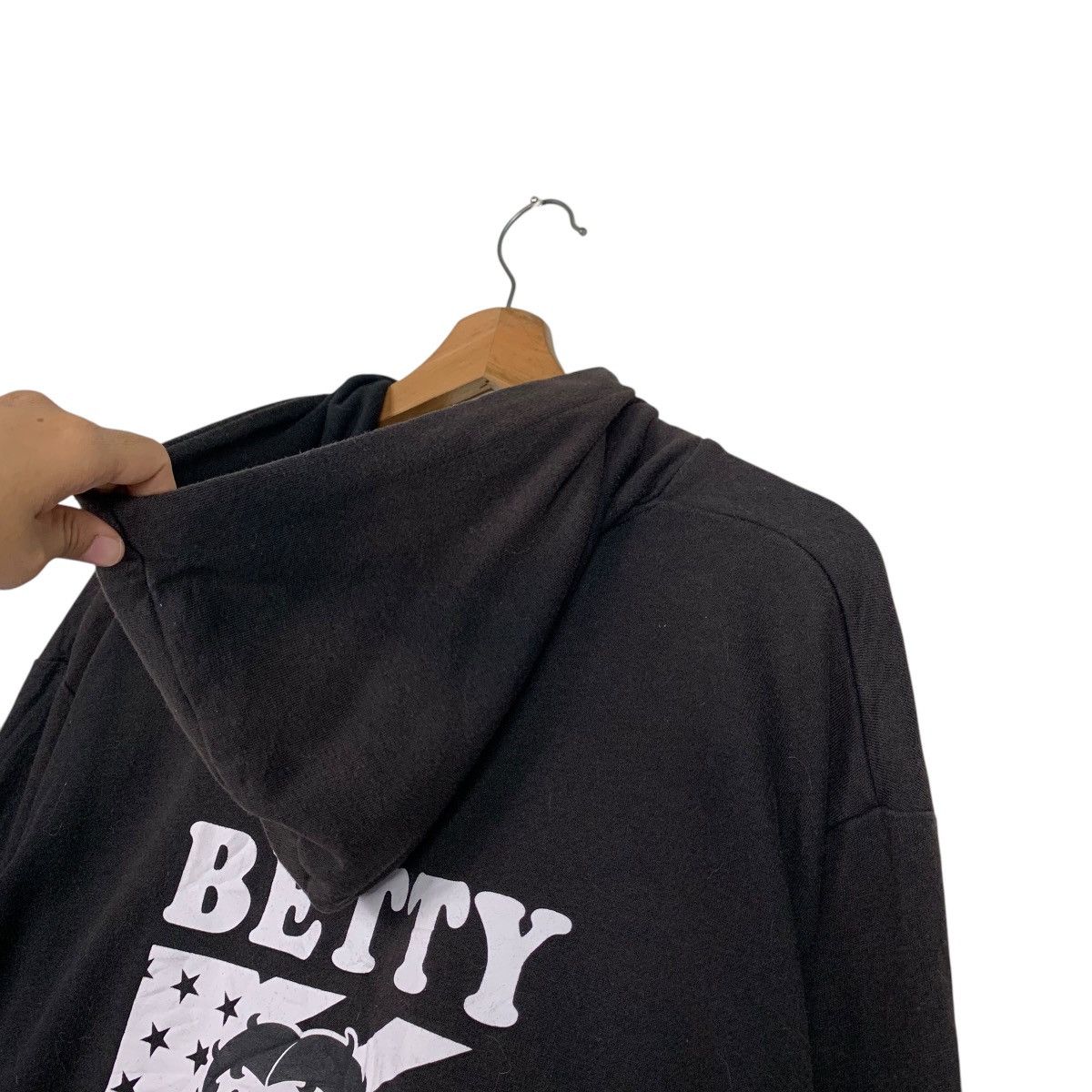 Cartoon Network BETTY BOOP Big Logo Graphics Hoodies Sweatshirt #2214-C98 Size US M / EU 48-50 / 2 - 3 Thumbnail