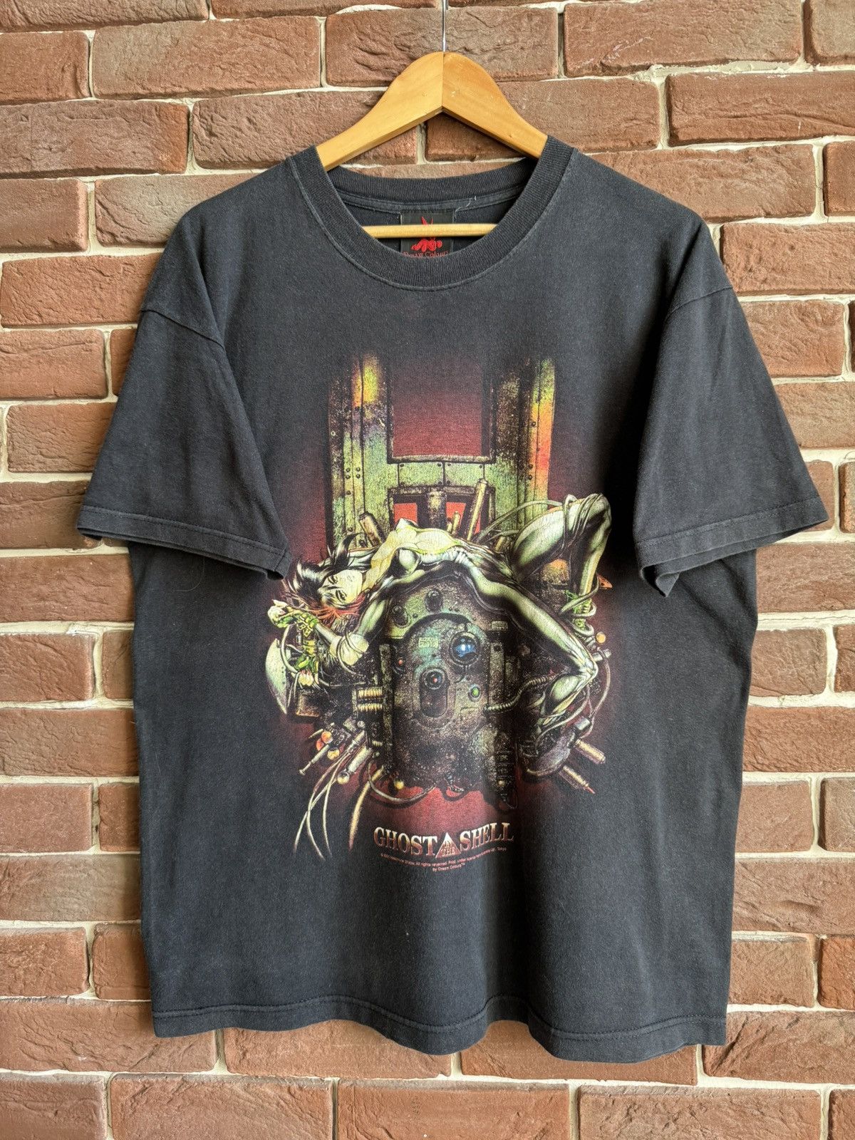 Rare Vintage 2001 Ghost In the shell Manga Anime T-shirt 00s