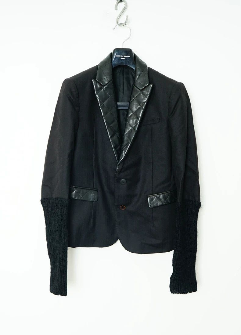 Undercover undercover size 2 Patchwork Wool Strap blazer 2503-Nextarro Size 36S - 1 Thumbnail