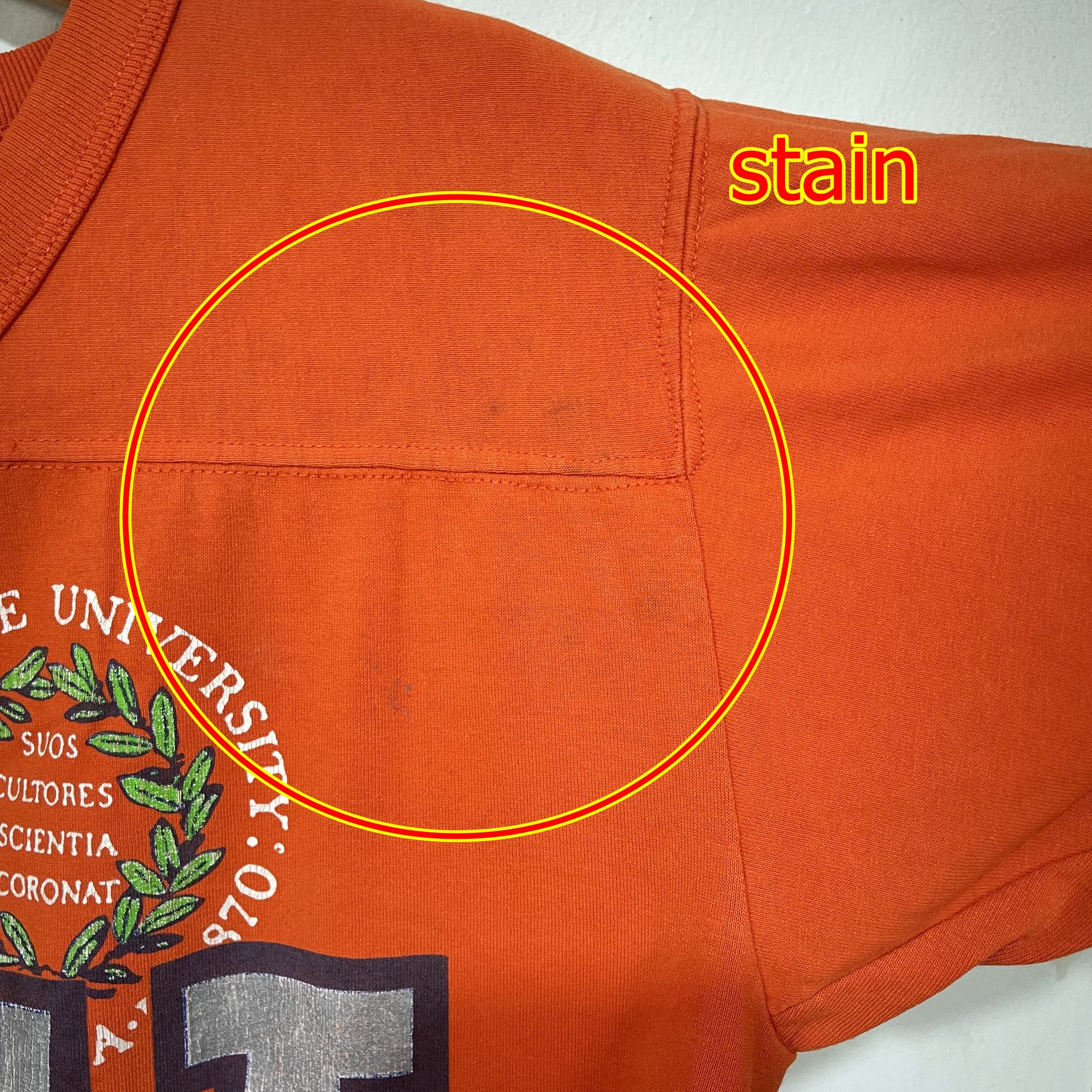 NFL Vintage 90s Syracuse University Jersey T-Shirt Size US M / EU 48-50 / 2 - 10 Thumbnail
