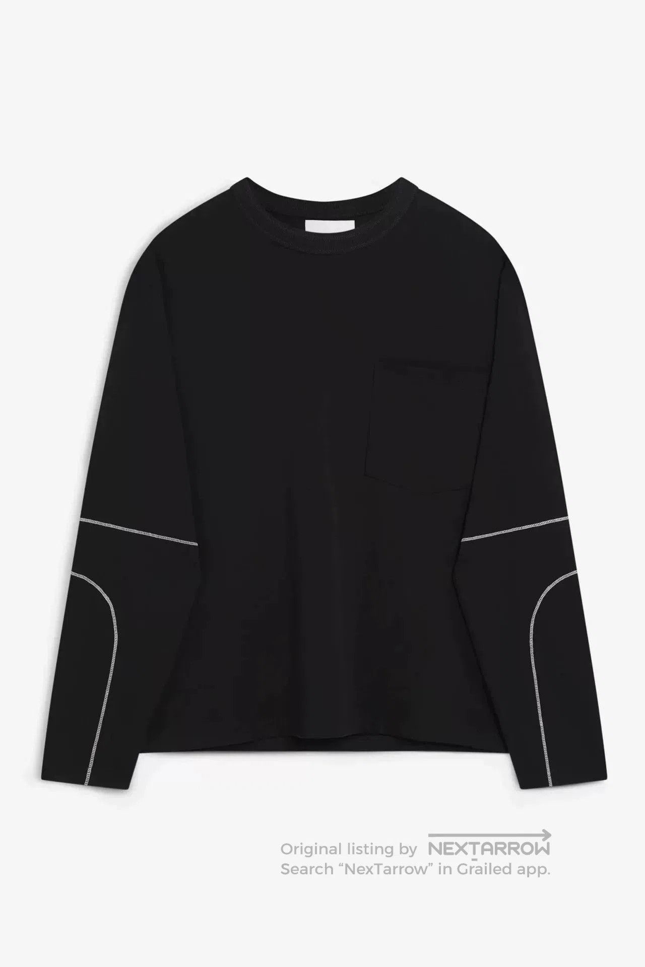 SAGE NATION Sage Nation 25SS Contrast Stitch Longsleeve T. Size US M / EU 48-50 / 2 - 2 Thumbnail