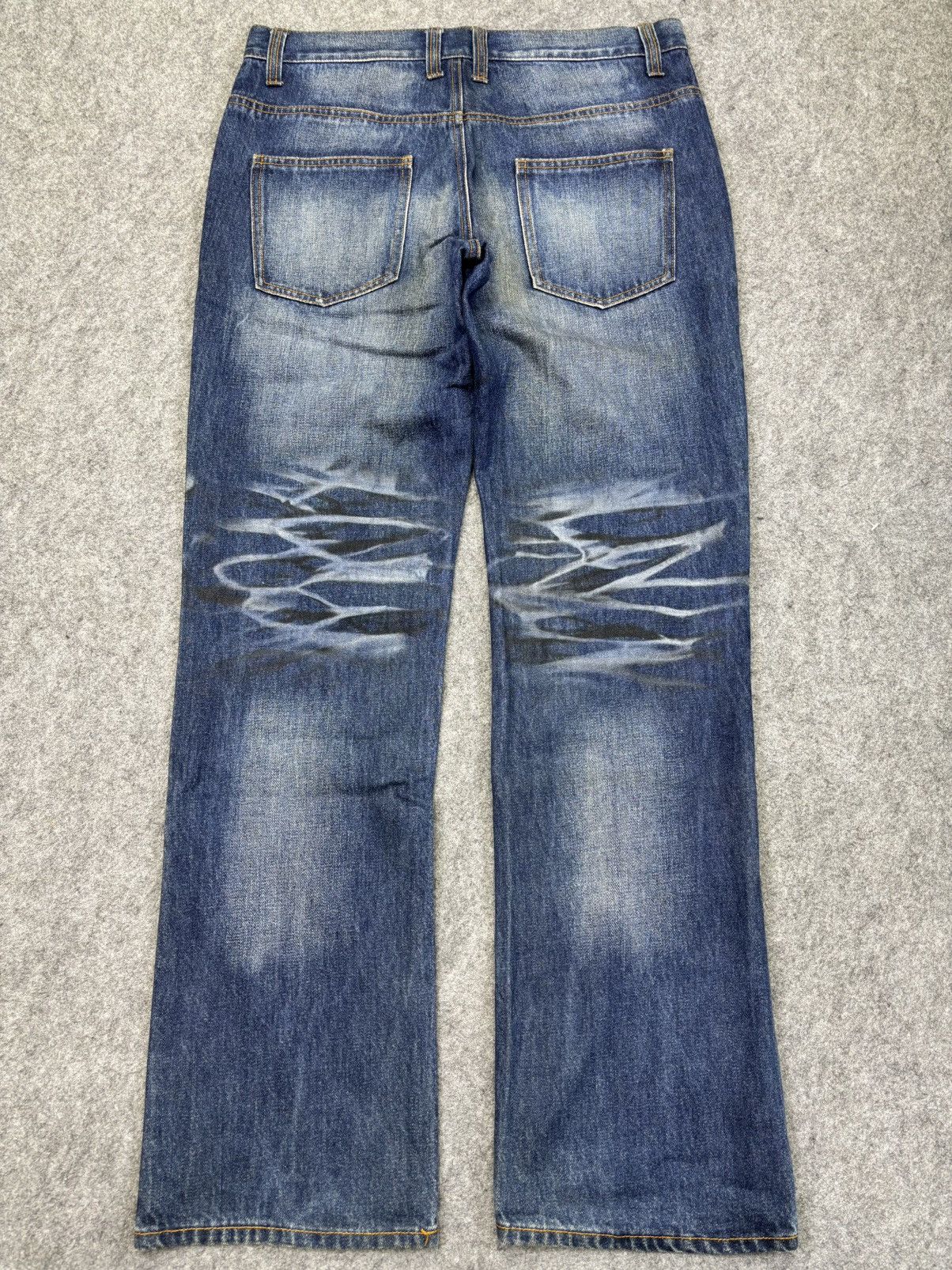 Japanese Brand 💥Artisanal💥LGarage Raw Fades Style Denim F957 Size US 33 - 14 Thumbnail