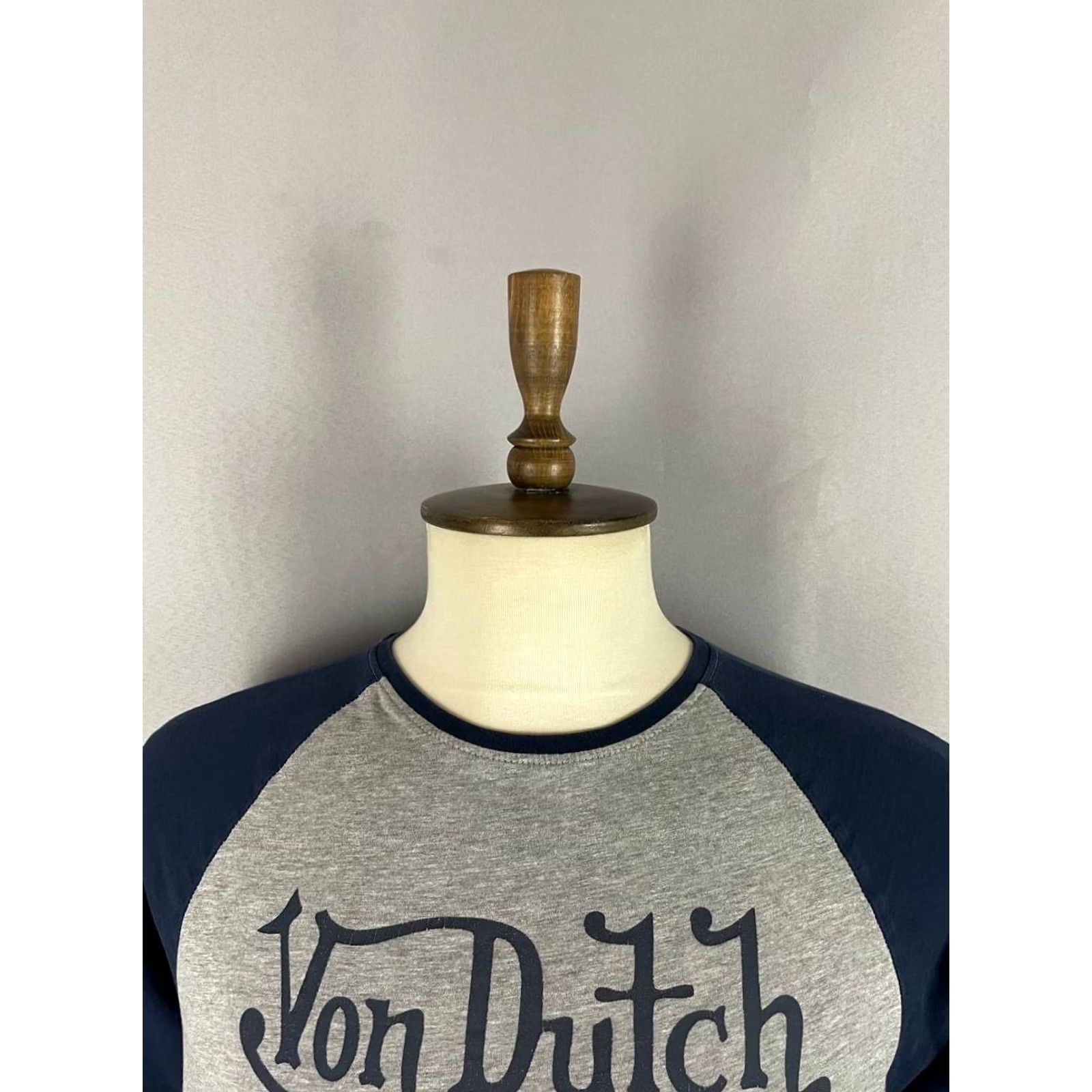 Von Dutch Von Dutch T-Shirt XL Gray Cotton Crew Neck Short Sleeve Mens Vintage Size US XL / EU 56 / 4 - 4 Thumbnail