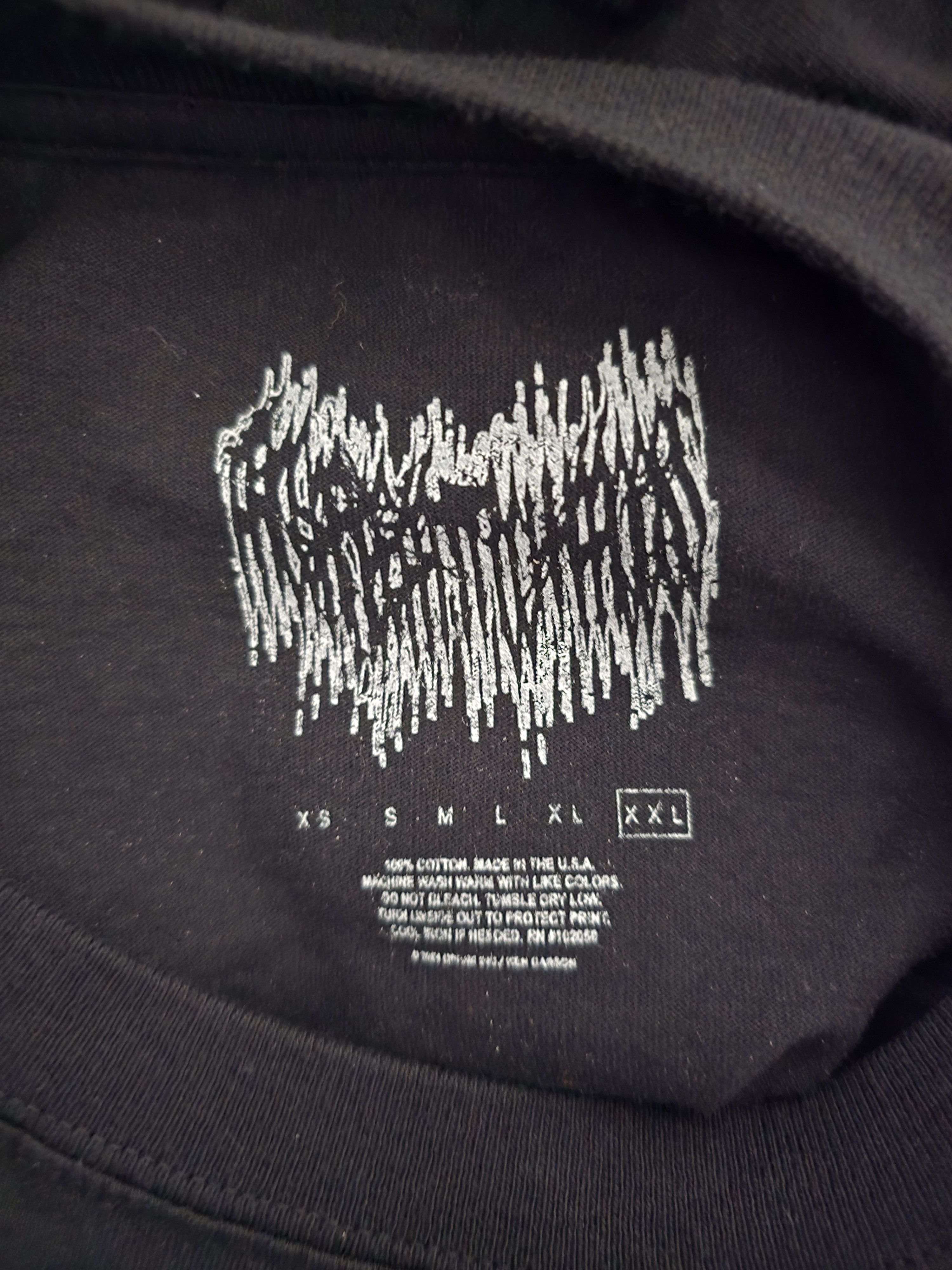 Ken Carson Ken carson Chaos Bat tour tee Size US XXL / EU 58 / 5 - 3 Thumbnail