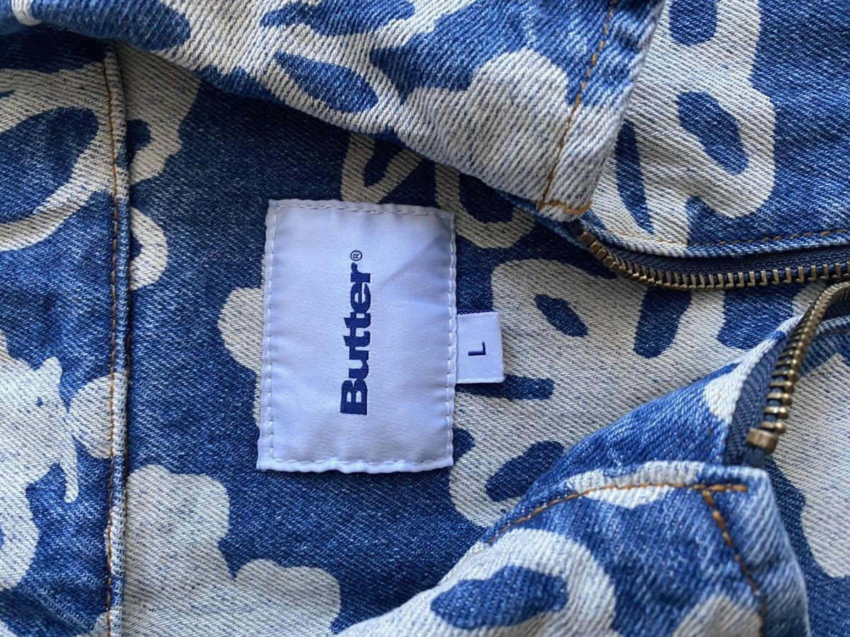 Butter Goods × DENIM TEARS Butter Goods “Denim Tears Style” Denim Zip-Up Jacket Size US L / EU 52-54 / 3 - 3 Thumbnail