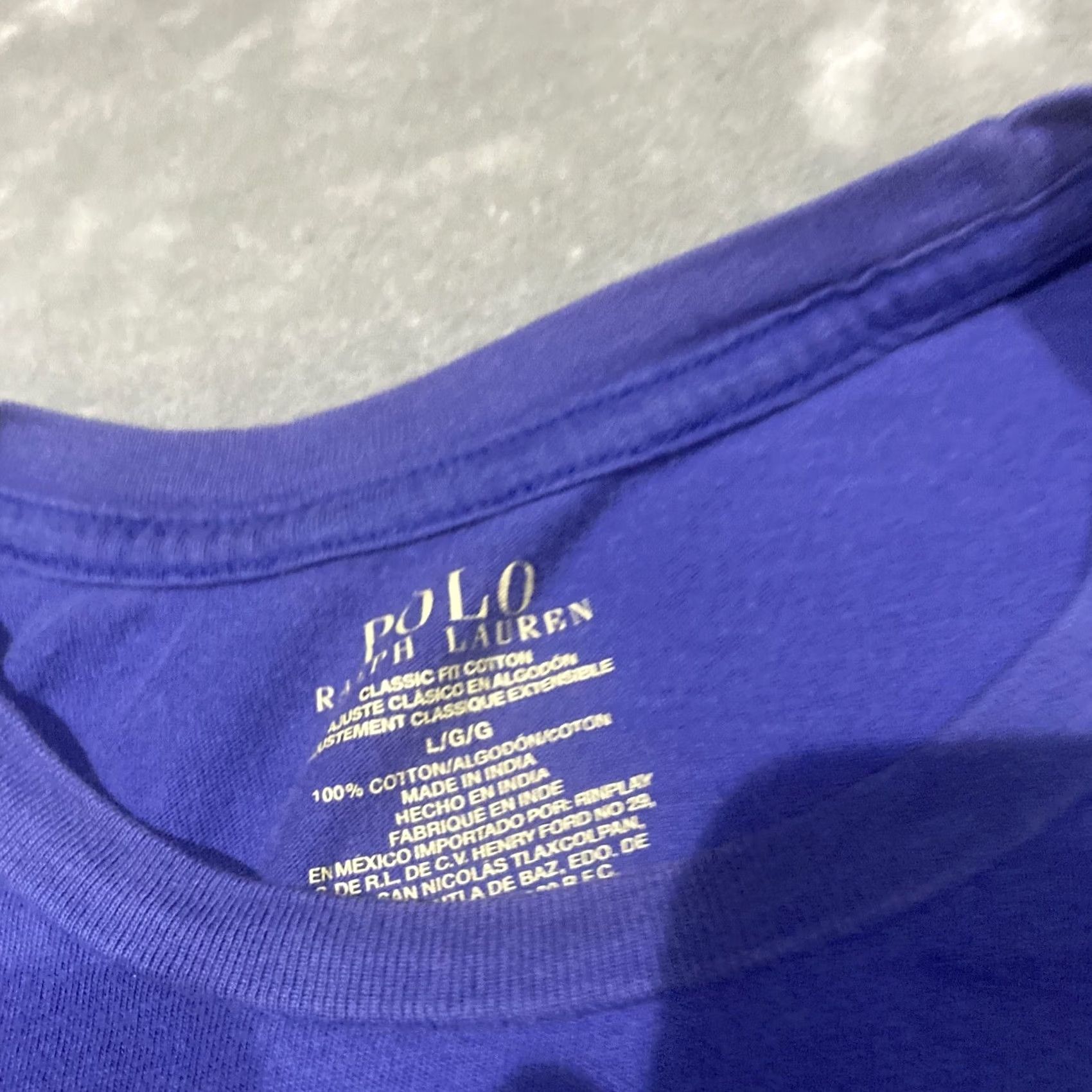 Ralph Lauren Polo Ralph Lauren T Shirt Mens Size Large Blue Brothers 4 Life Short Sleeve Size US L / EU 52-54 / 3 - 3 Thumbnail