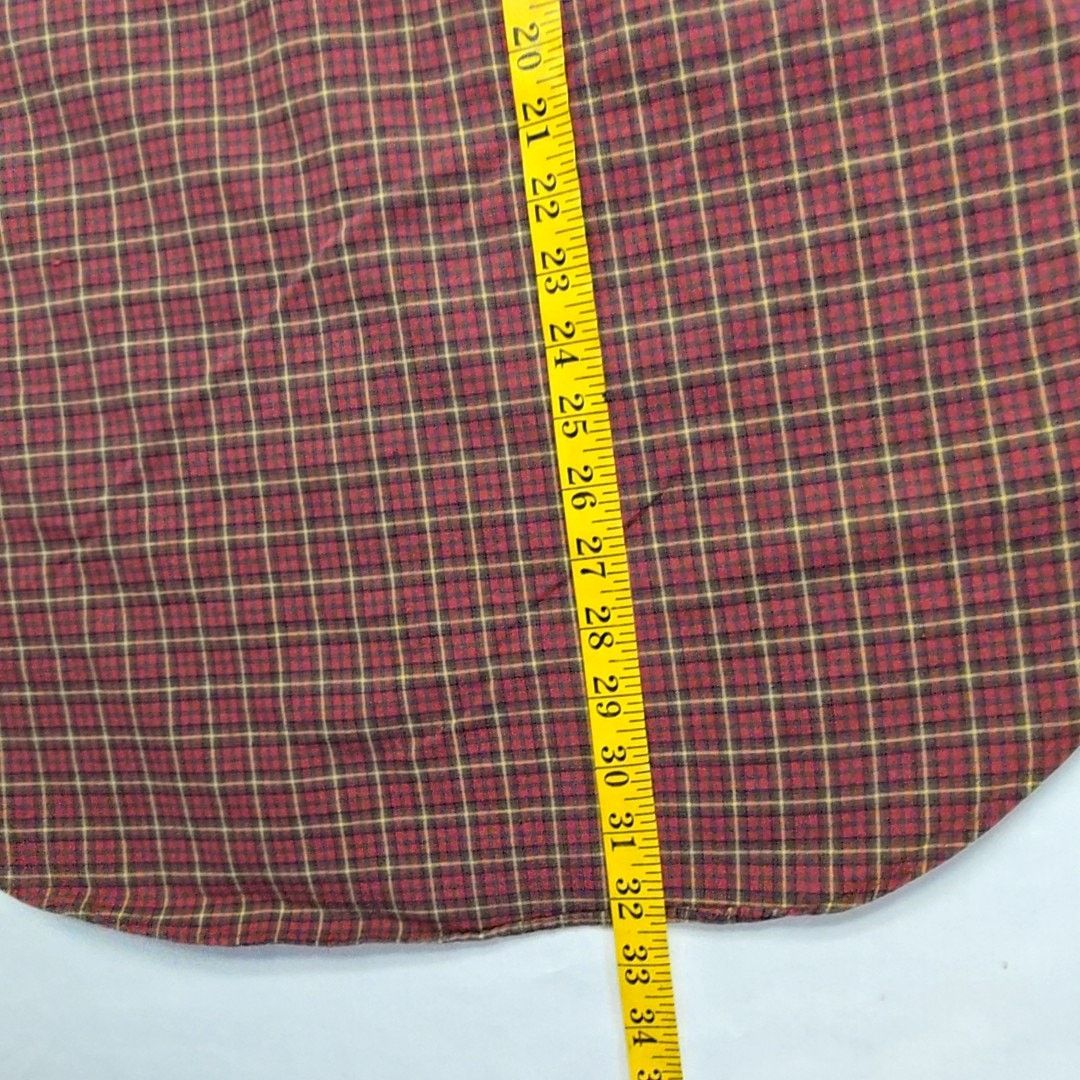 Ralph Lauren Ralph Lauren Classic Fit Plaid Shirt Red Checkered XL Size US XL / EU 56 / 4 - 10 Thumbnail