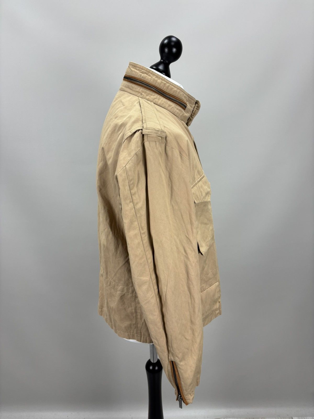Burberry Mens jacket Burberry London Size M/L Color Beige Size US M / EU 48-50 / 2 - 6 Thumbnail