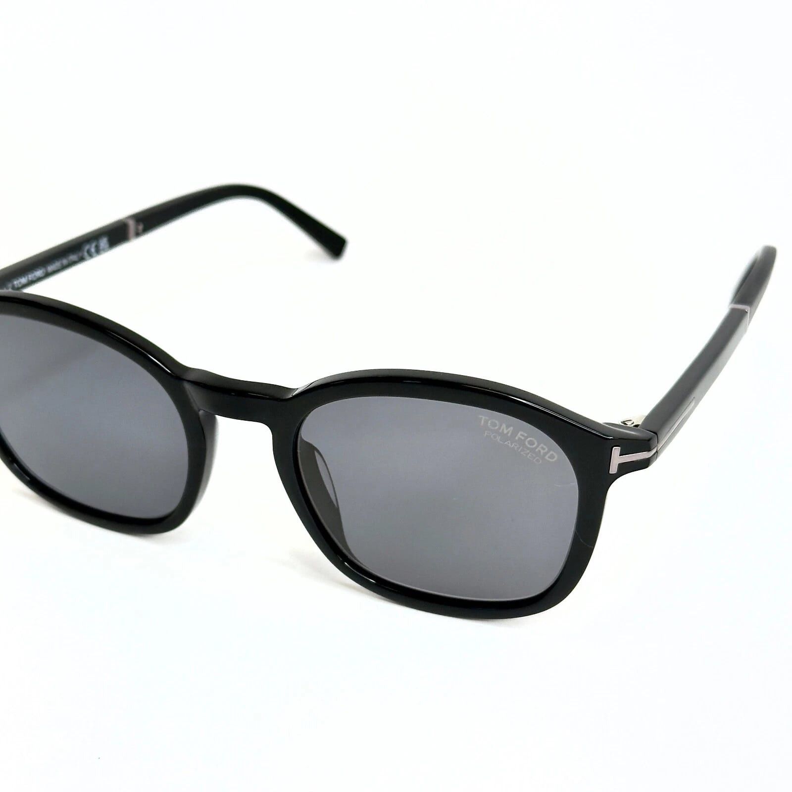 Tom Ford TOM FORD JAYSON TF1020N 01D Black POLARIZED Sunglasses 1020 Size ONE SIZE - 6 Thumbnail