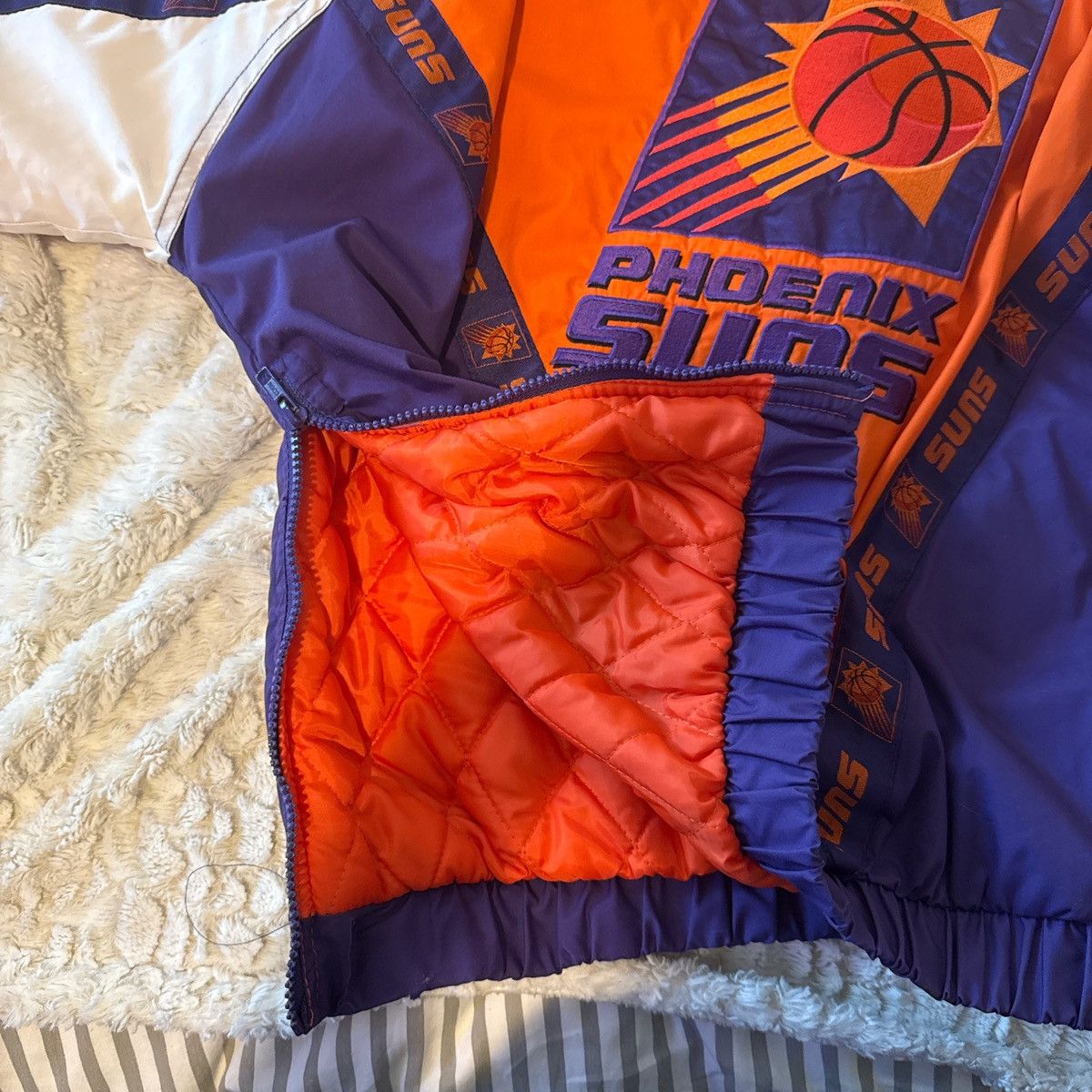 Pro Player × Vintage VINTAGE PRO PLAYER: Phoenix Suns Quarter Zip-up Size US S / EU 44-46 / 1 - 5 Thumbnail