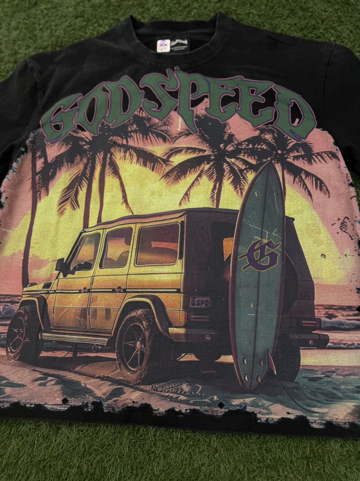 Godspeed Godspeed Black Miami G Wagon Tee Shirt Size S (NEW) Size US S / EU 44-46 / 1 - 3 Thumbnail