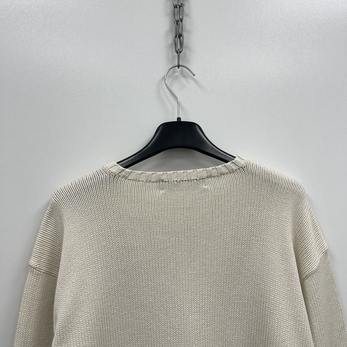 Polo Ralph Lauren Polo by Ralph Lauren Cotton Knit Vintage Sweater White Size US L / EU 52-54 / 3 - 6 Thumbnail