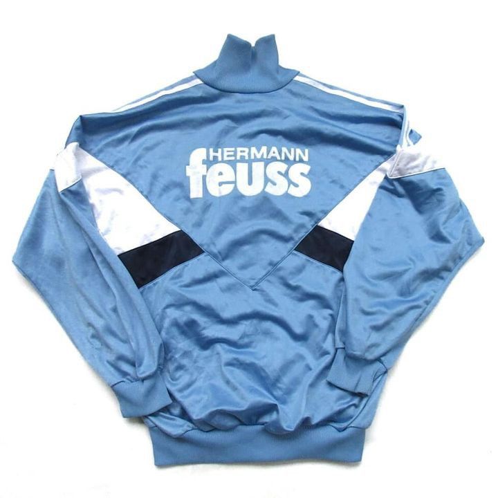 Adidas Adidas Vintage 80s tracktop Jacket Psv germany herman Feuss Size US L / EU 52-54 / 3 - 3 Thumbnail