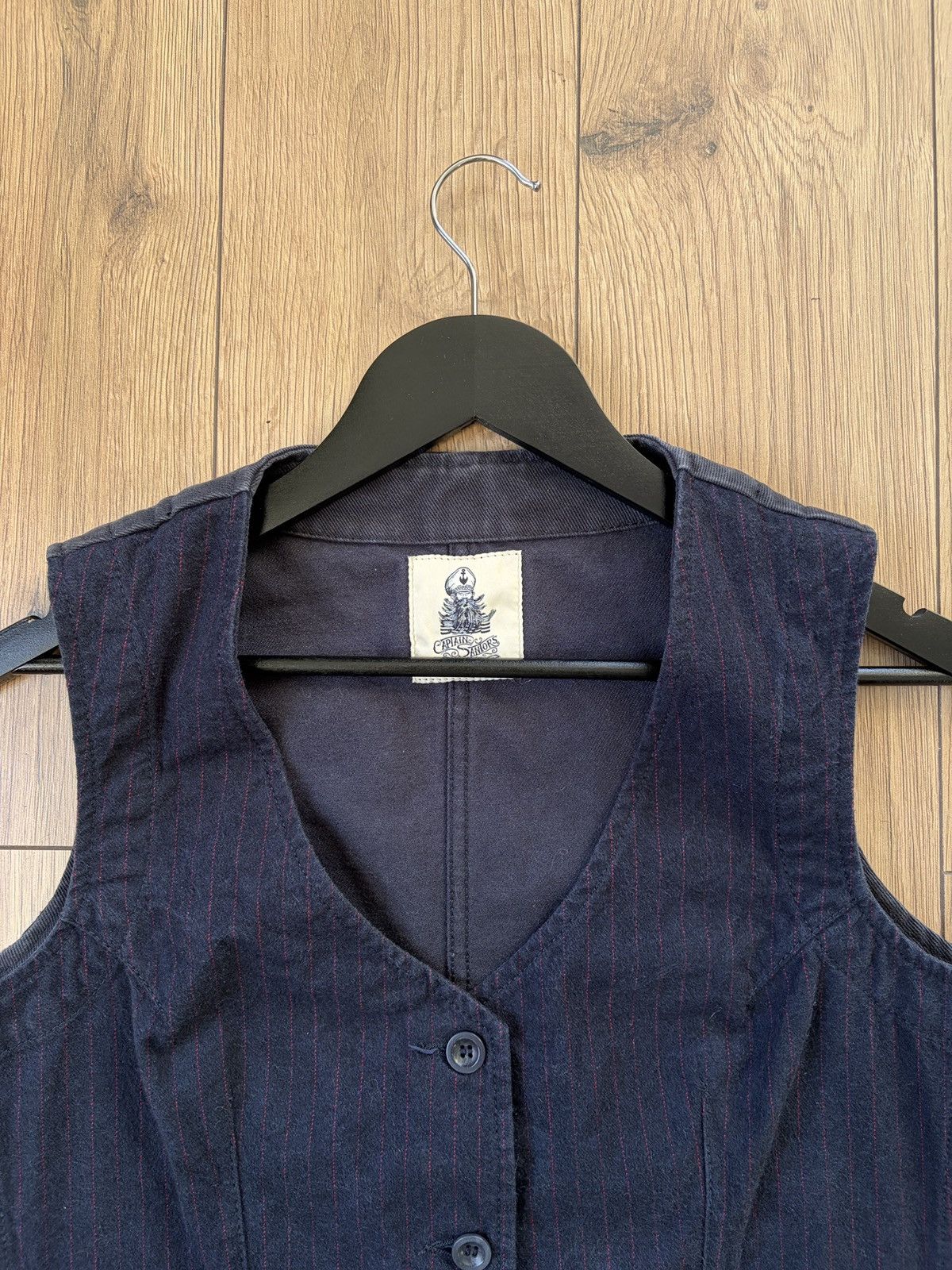 Captain Santors Captain Santors W-7702 Brushed Cotton Heritage Workwear Vest Size M / US 6-8 / IT 42-44 - 2 Thumbnail