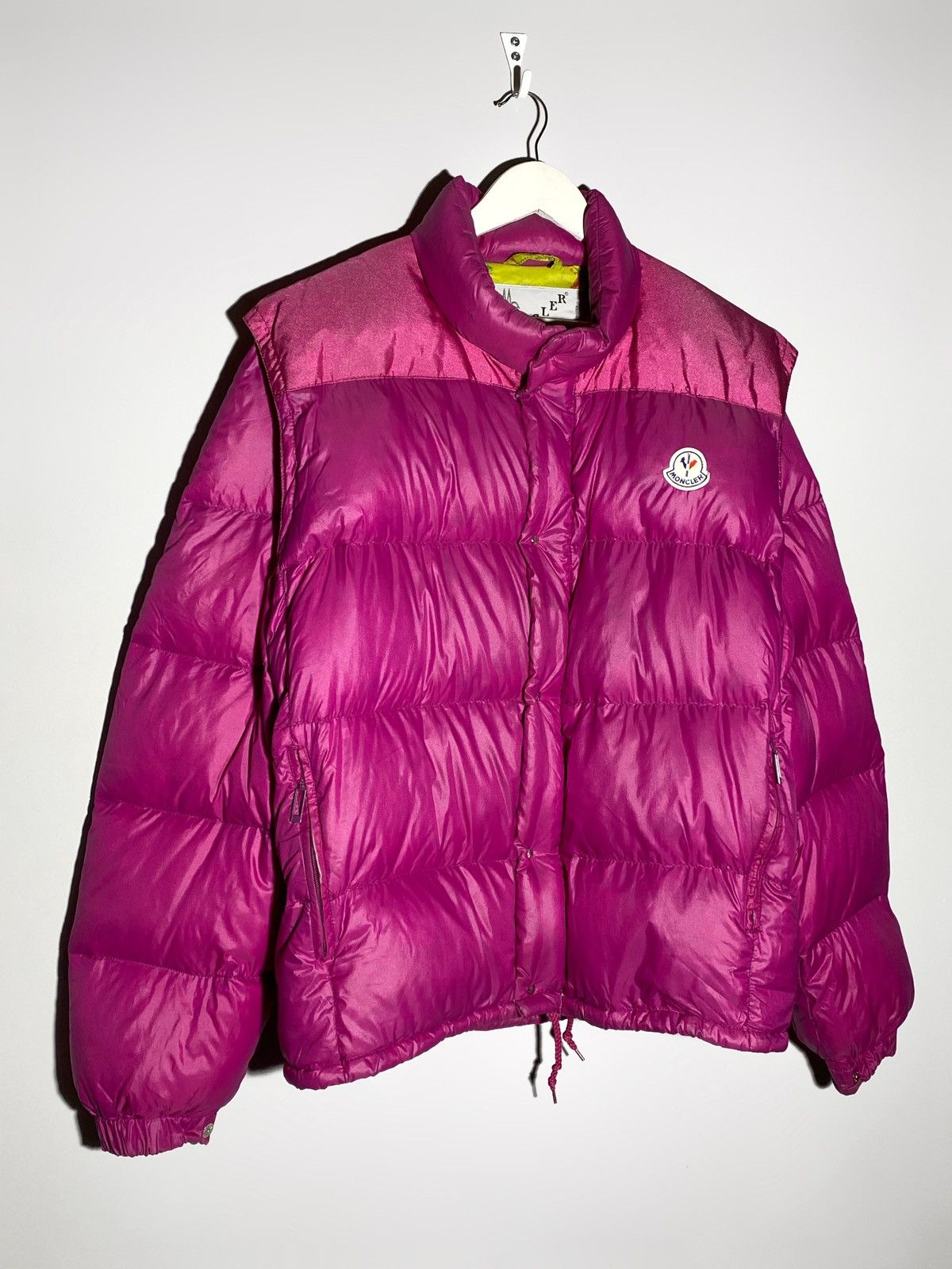 Moncler Vintage Moncler Grenoble Down Retro Vest / Jacket 2 In 1 Size US M / EU 48-50 / 2 - 4 Thumbnail