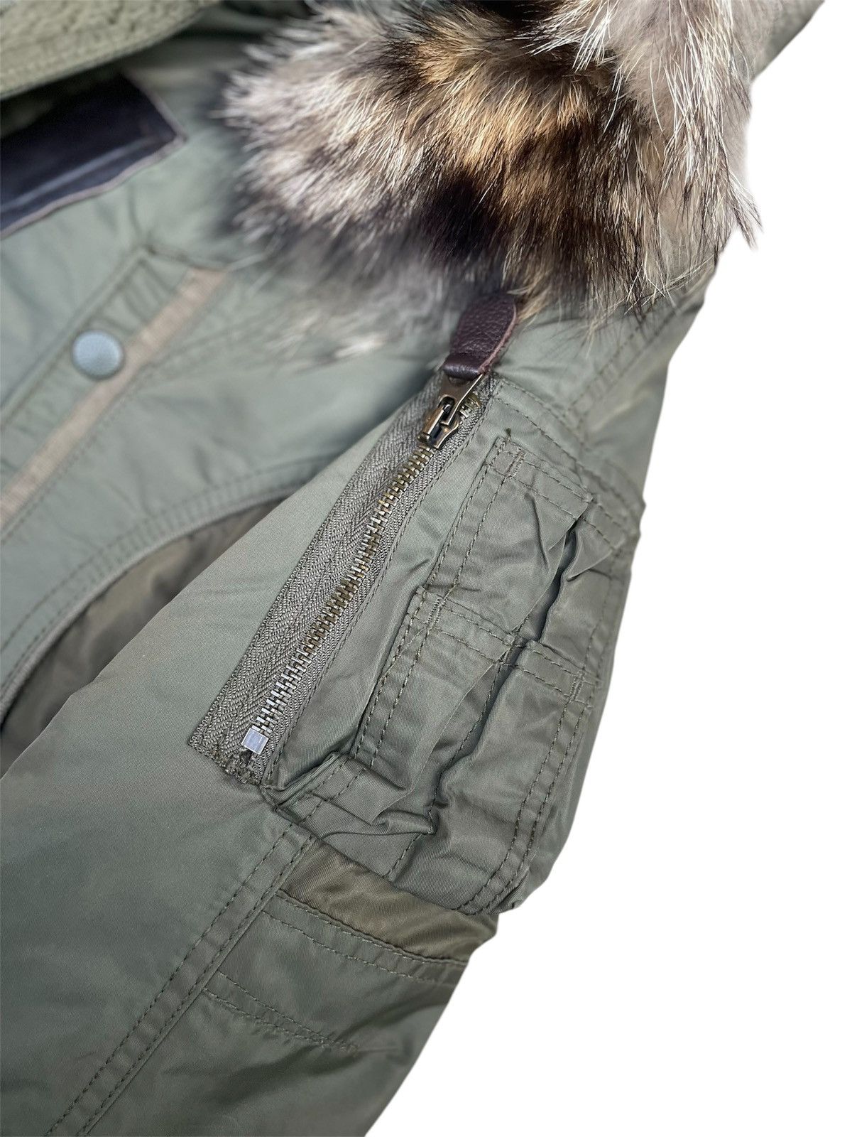 GOA G.O.A Military Parka Faux Fur Hood Heavy Duty Zipper Size US M / EU 48-50 / 2 - 11 Thumbnail