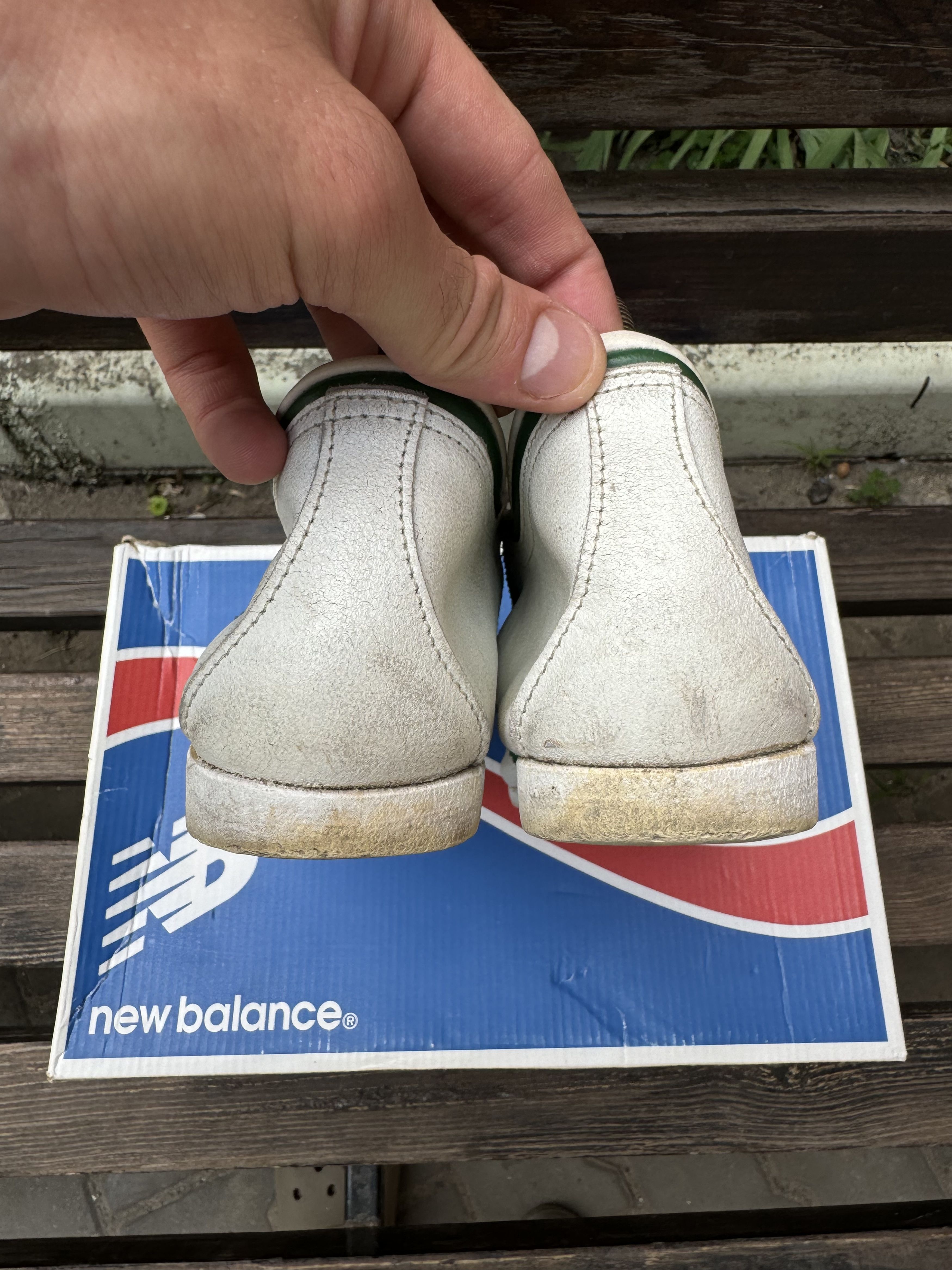 Adidas × Vintage Vintage Adidas Record Leather Sneakers Made in France Sz 8 Size US 8.5 / EU 41-42 - 4 Thumbnail