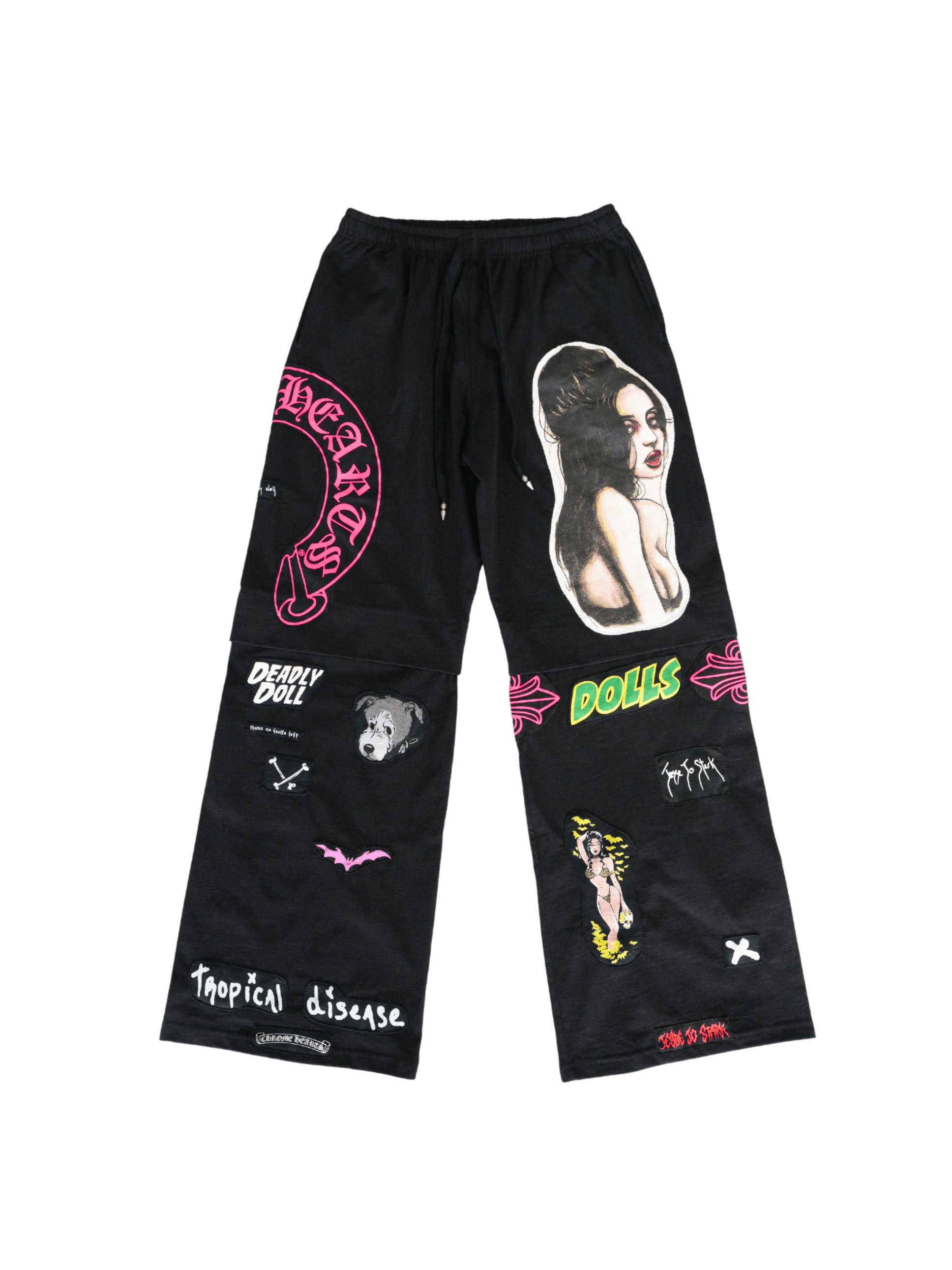 Chrome Hearts 1/1 Chrome Hearts x Deadly Doll Maxfield pants Size US 28 / EU 44 - 1 Thumbnail