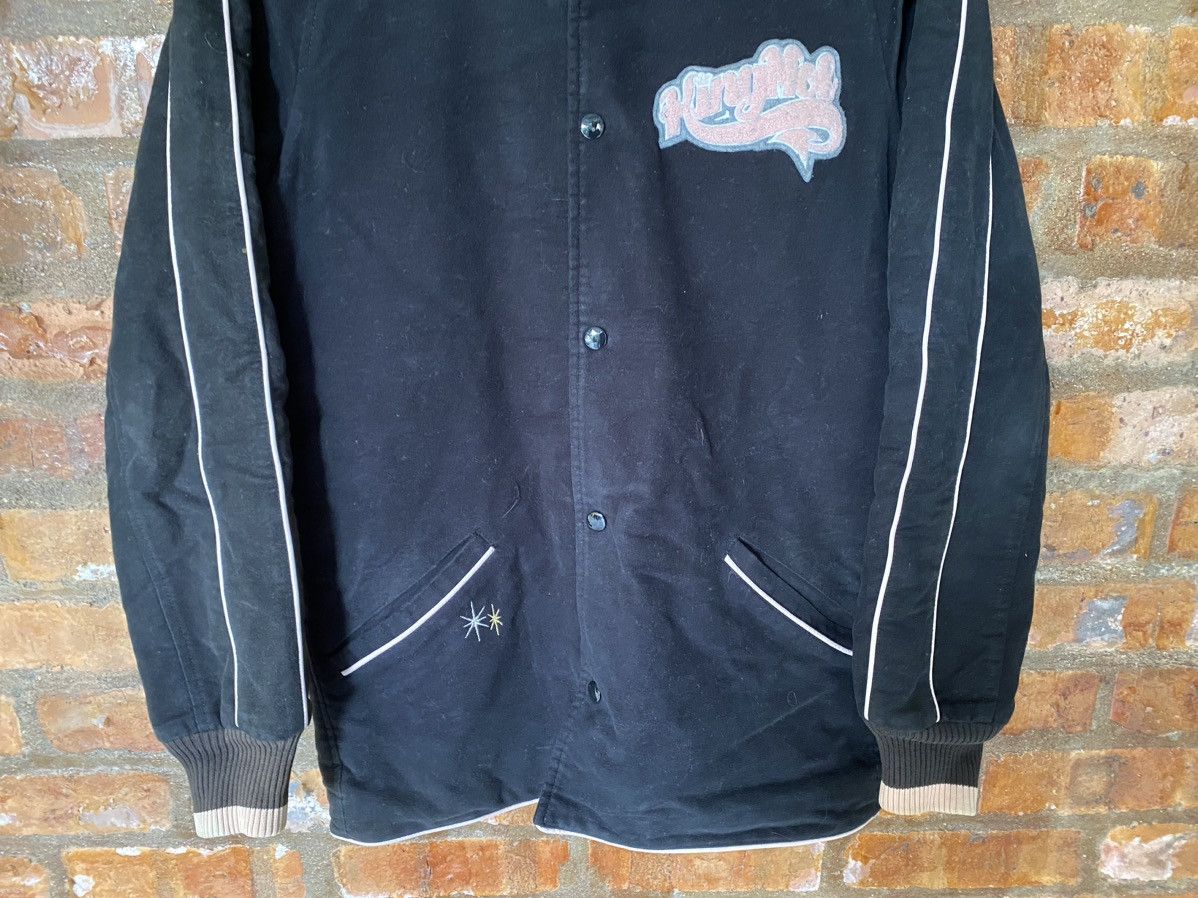 1990s KING MOB Punk Label Japan Embroidered Bat padded