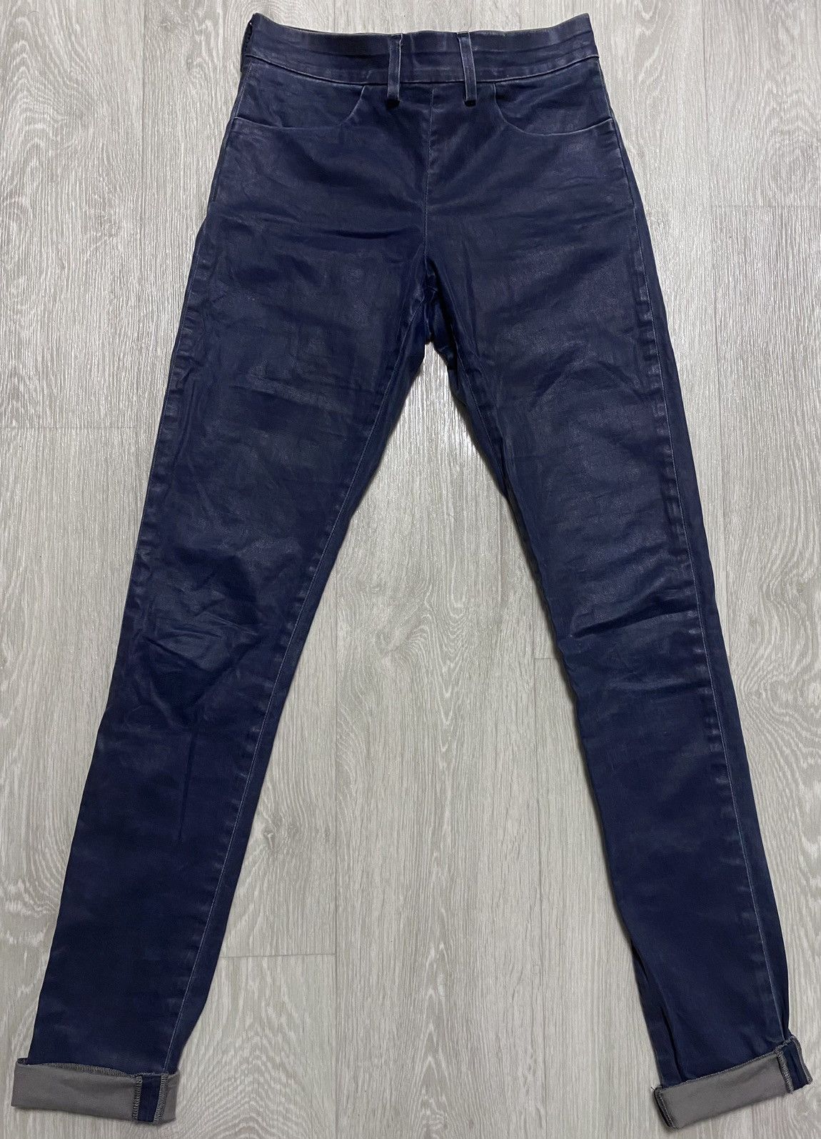 Acne Studios Women’s Acne Studios Vintage Waxed Skin Plant Pants Trousers Size 24" / US 00 / IT 34 - 7 Thumbnail