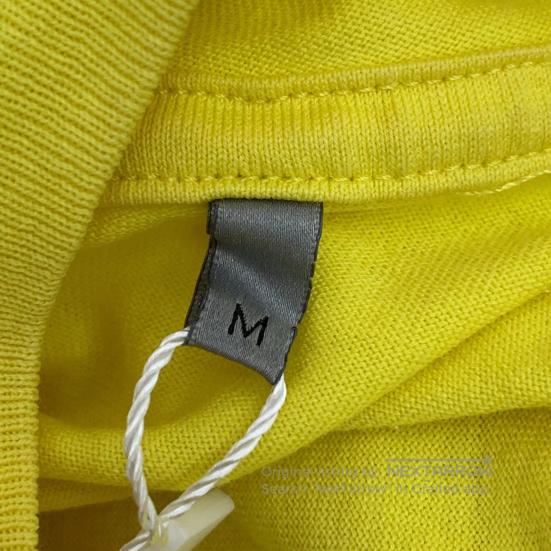 Dior dior yellow logo embroidered short sleeve t-shirt. Size US M / EU 48-50 / 2 - 6 Thumbnail