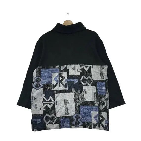 Cerruti 1881 Vtg CERRUTI 1881 NINO SPORT Monogram Sweatshirt Sweater Size M / US 6-8 / IT 42-44 - 2 Thumbnail