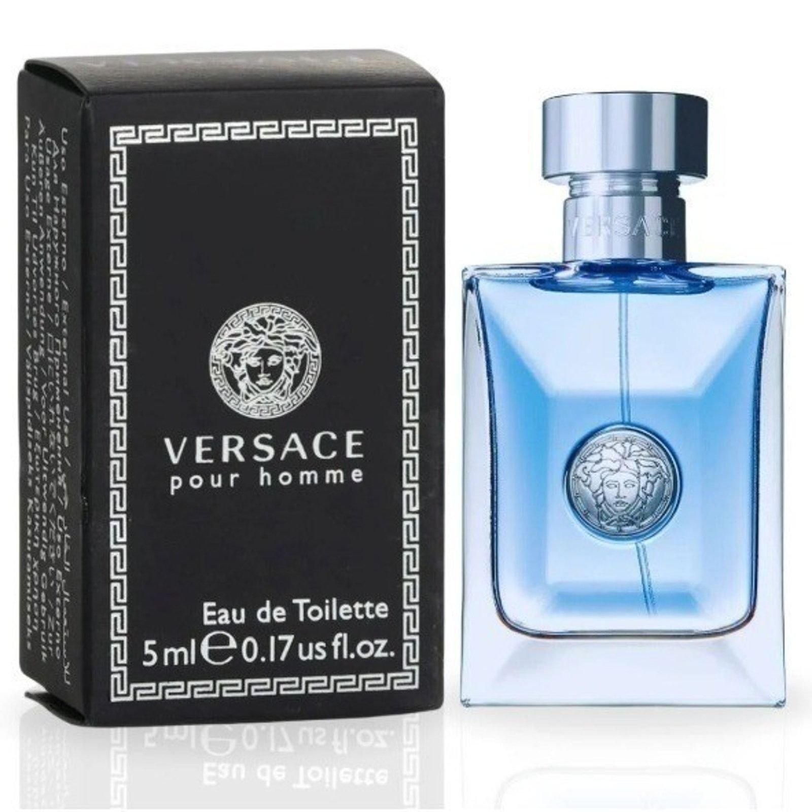 Versace Versace Pour Homme EDT Mini Dabber Splash Men Size 5mL New Size ONE SIZE - 1 Thumbnail
