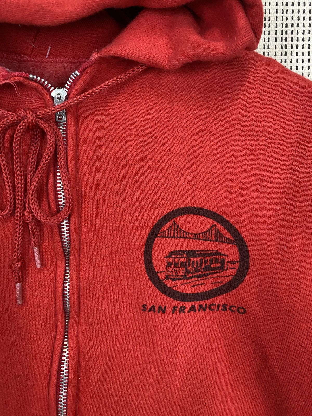 Vintage Vintage 1977 go climb a street san francisco hoodie zipper Size US M / EU 48-50 / 2 - 9 Thumbnail